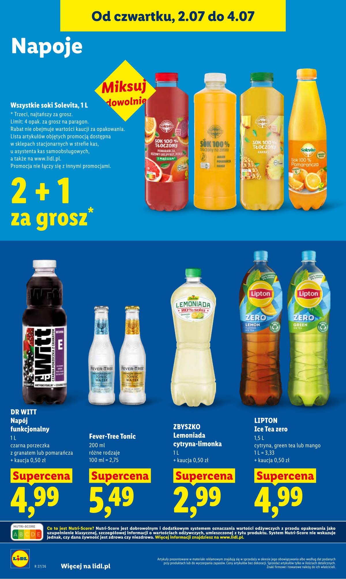 Lidl Lenkija - Gazetka ważna od 2.07 do 4.07 62 puslapis