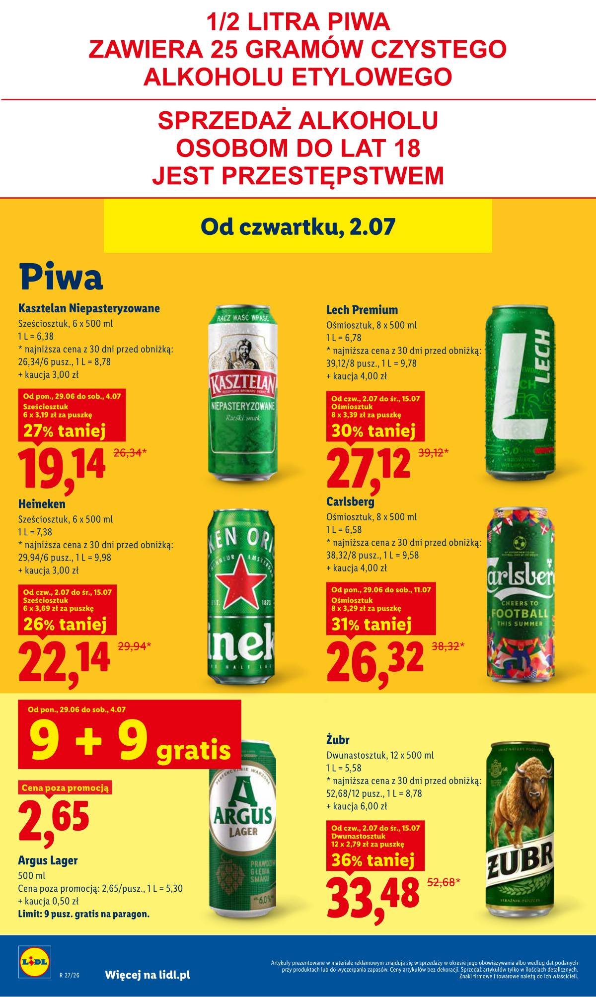 Lidl Lenkija - Gazetka ważna od 2.07 do 4.07 64 puslapis