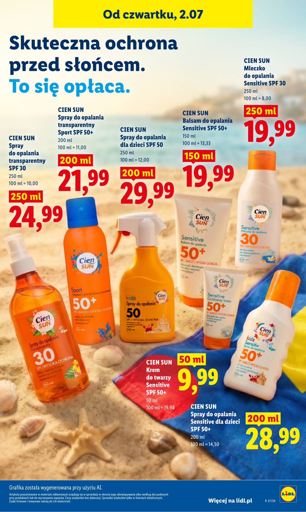 Lidl Lenkija - Gazetka ważna od 2.07 do 4.07 83 puslapis