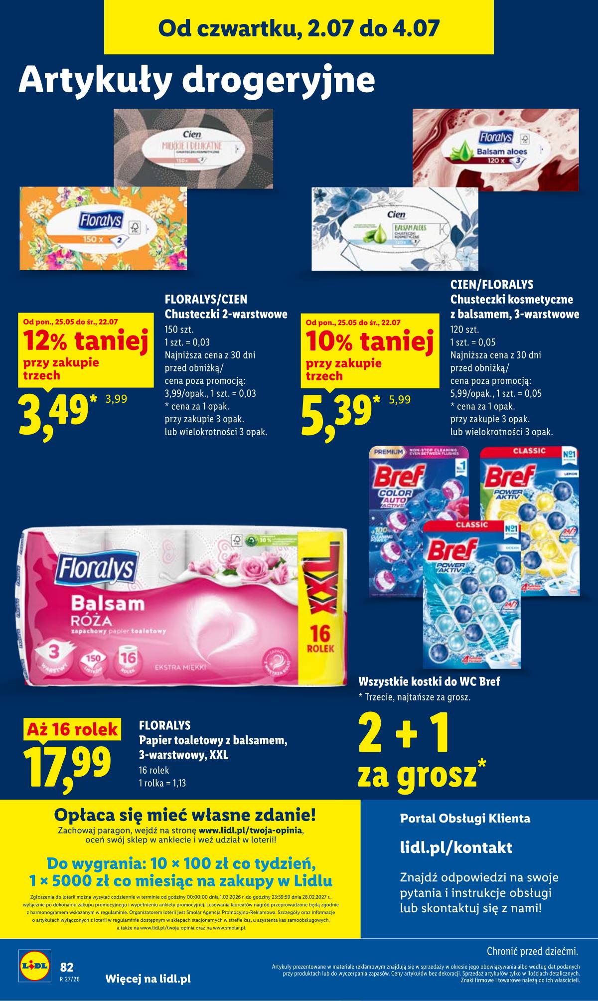 Lidl Lenkija - Gazetka ważna od 2.07 do 4.07 86 puslapis