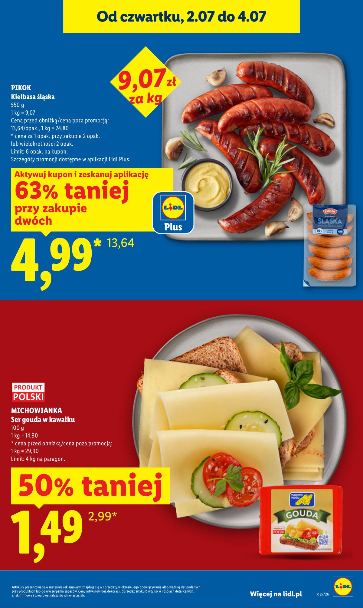 Lidl Lenkija - Gazetka ważna od 2.07 do 4.07 9 puslapis