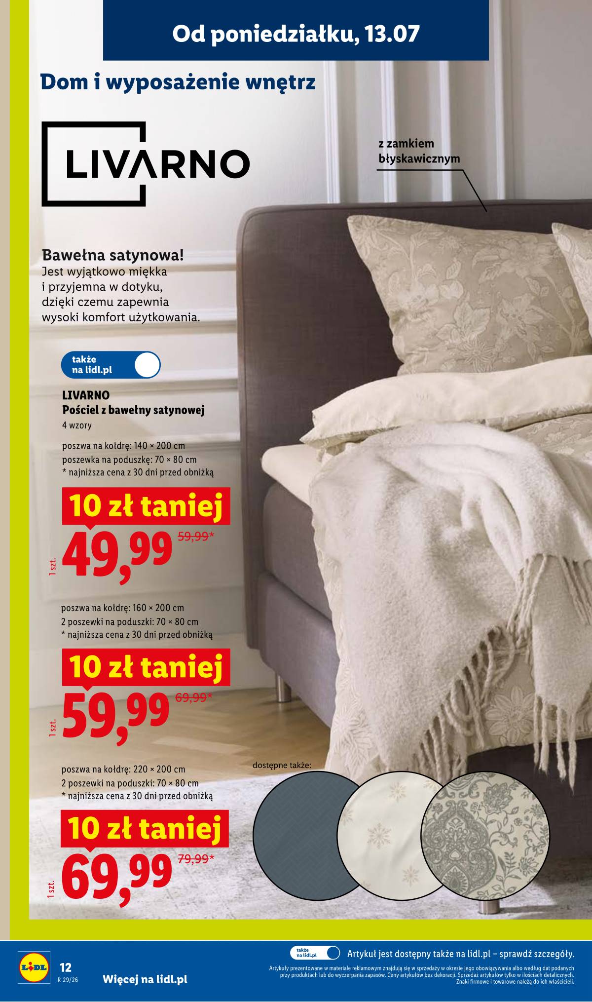 Lidl Lenkija - Katalog ważny od 13.07 12 puslapis