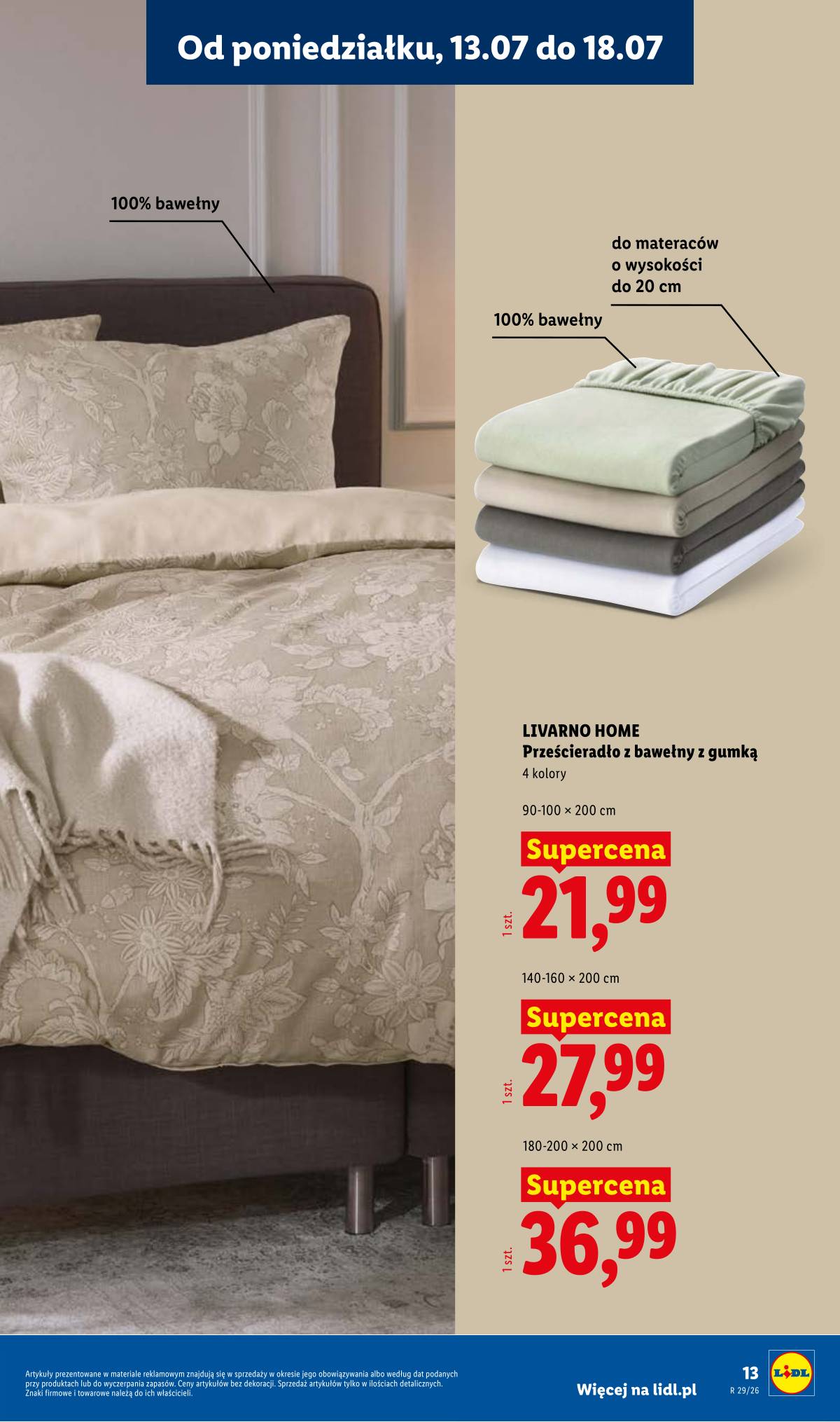 Lidl Lenkija - Katalog ważny od 13.07 13 puslapis