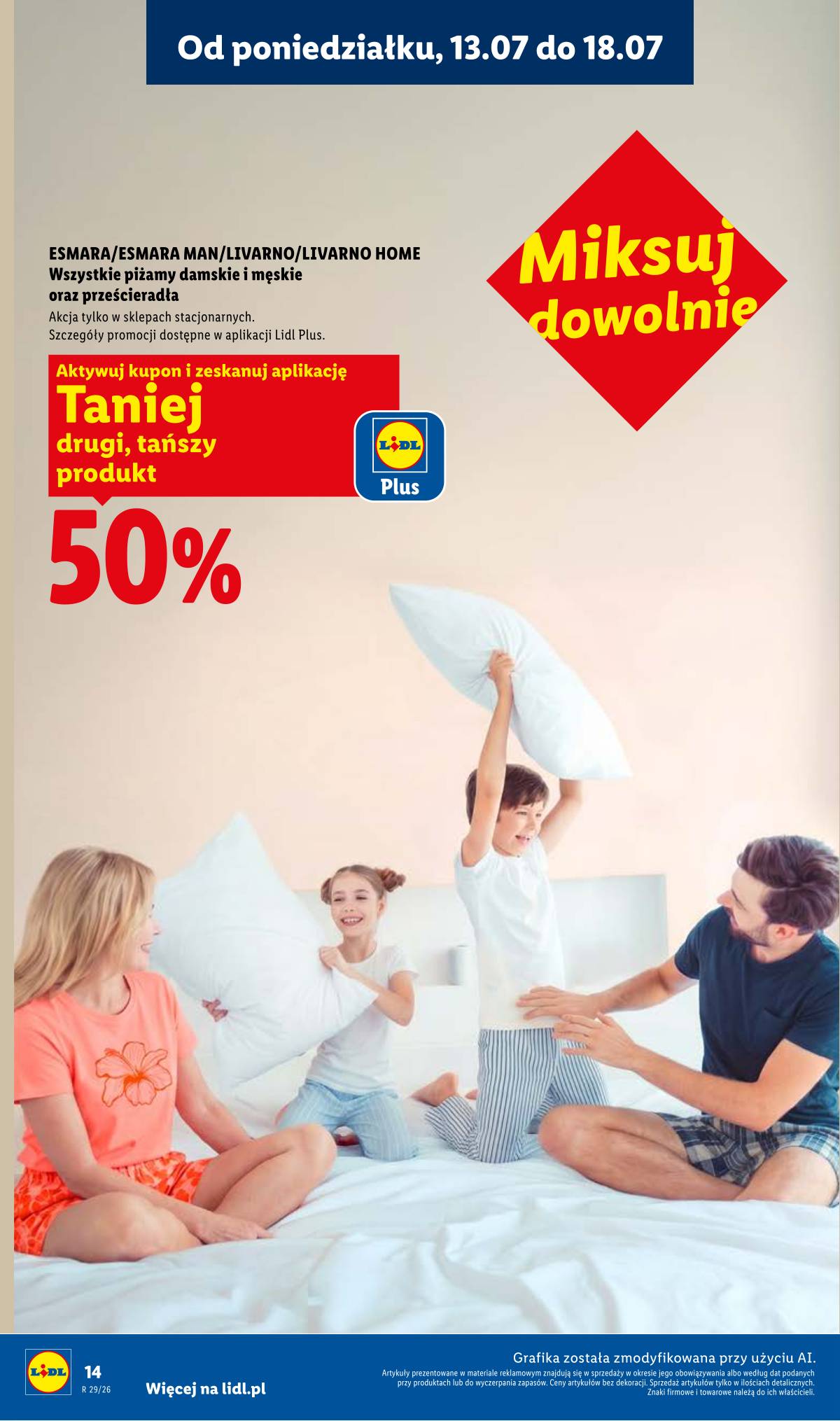 Lidl Lenkija - Katalog ważny od 13.07 14 puslapis
