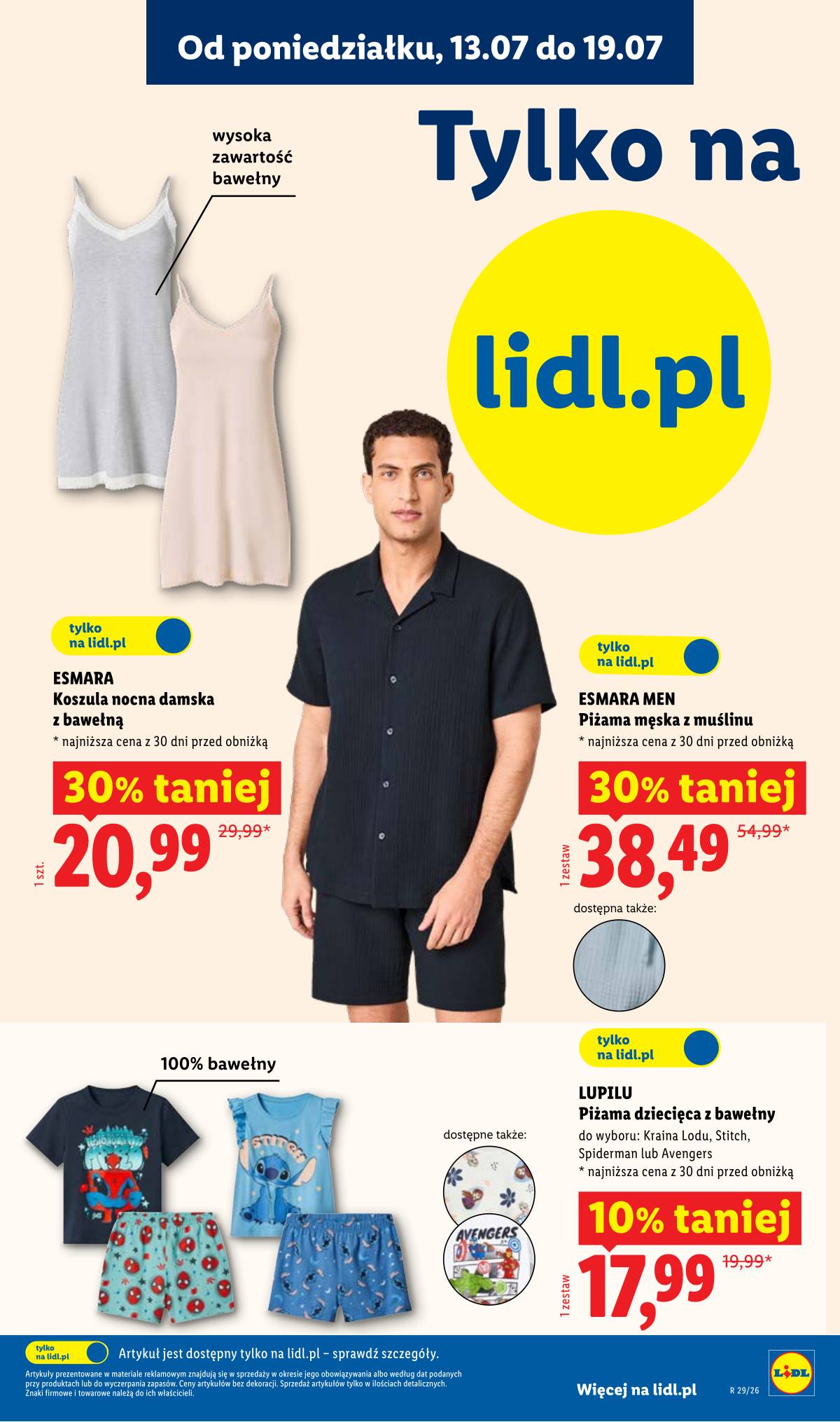 Lidl Lenkija - Katalog ważny od 13.07 23 puslapis