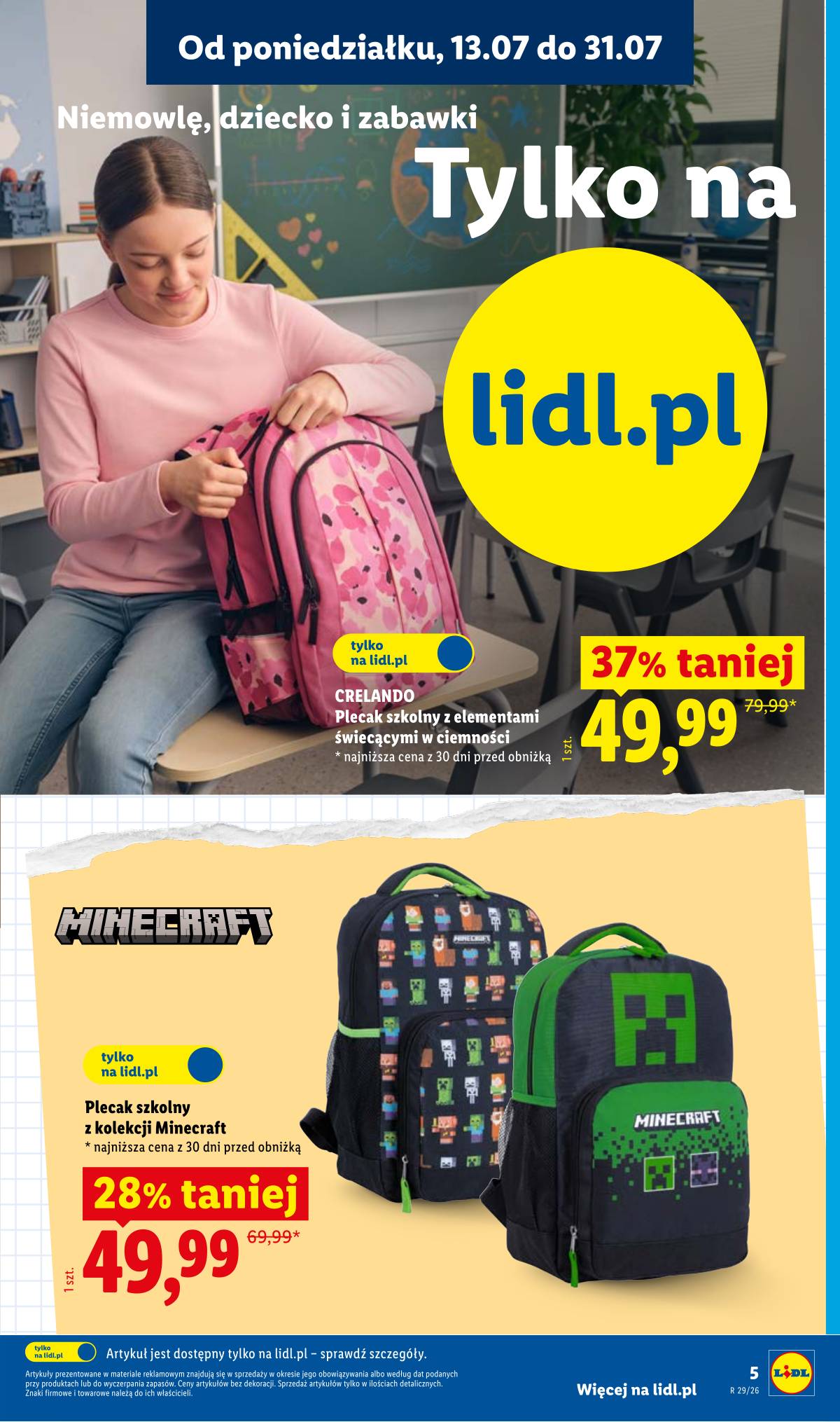 Lidl Lenkija - Katalog ważny od 13.07 5 puslapis