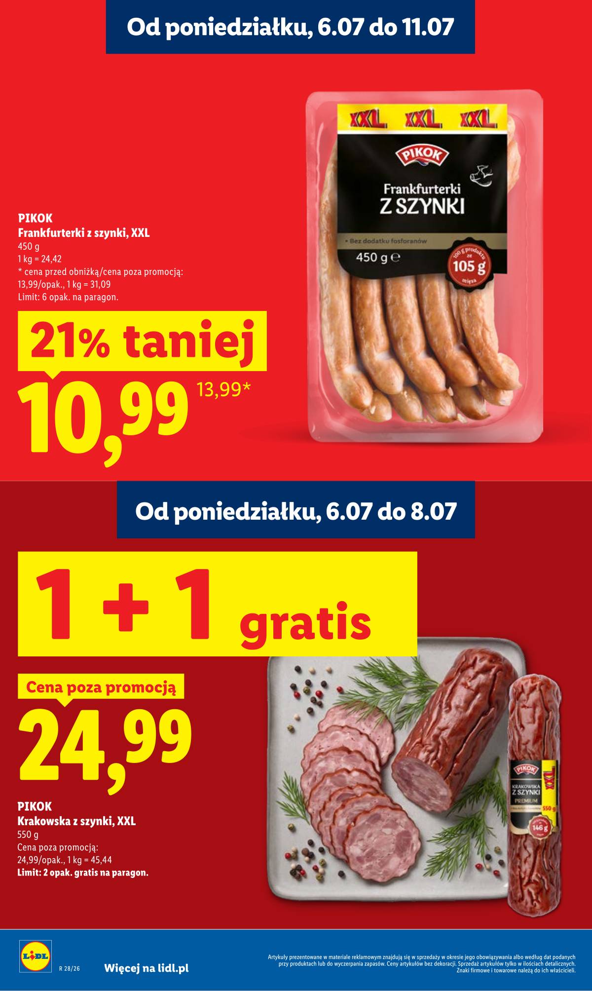 Lidl Lenkija - Gazetka ważna od 6.07 do 8.07 12 puslapis