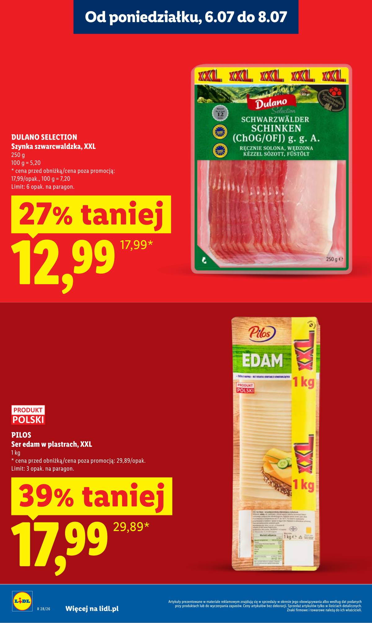Lidl Lenkija - Gazetka ważna od 6.07 do 8.07 14 puslapis