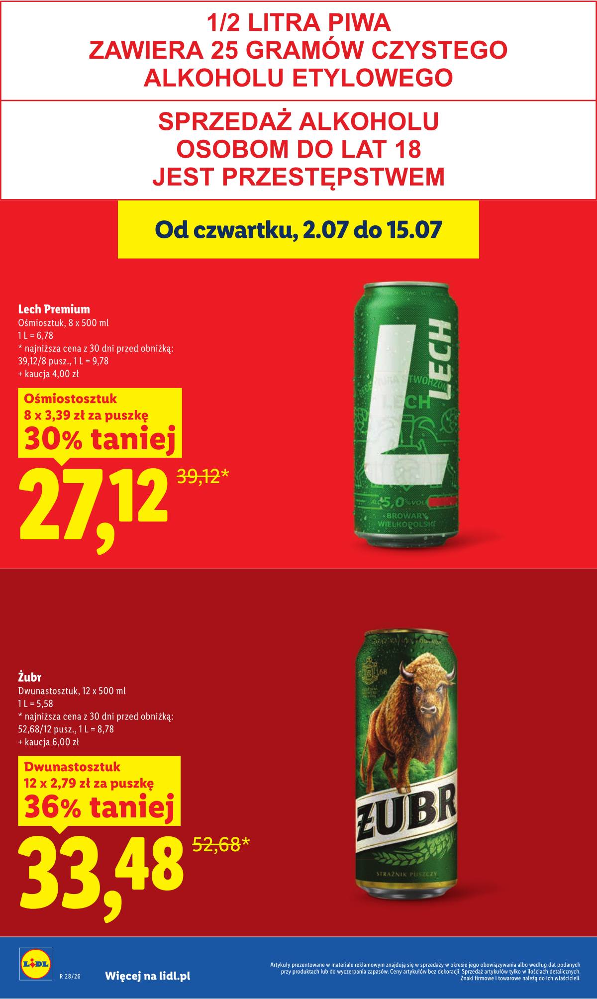 Lidl Lenkija - Gazetka ważna od 6.07 do 8.07 22 puslapis