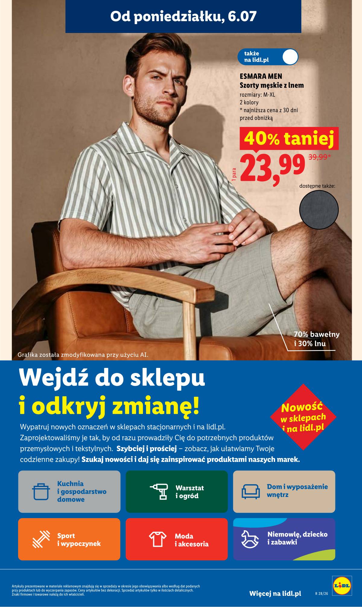 Lidl Lenkija - Gazetka ważna od 6.07 do 8.07 33 puslapis