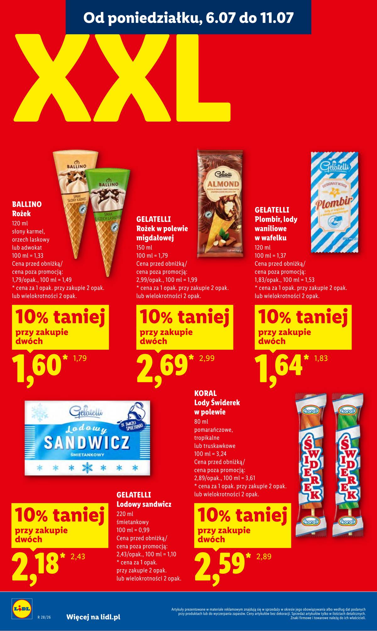 Lidl Lenkija - Gazetka ważna od 6.07 do 8.07 54 puslapis
