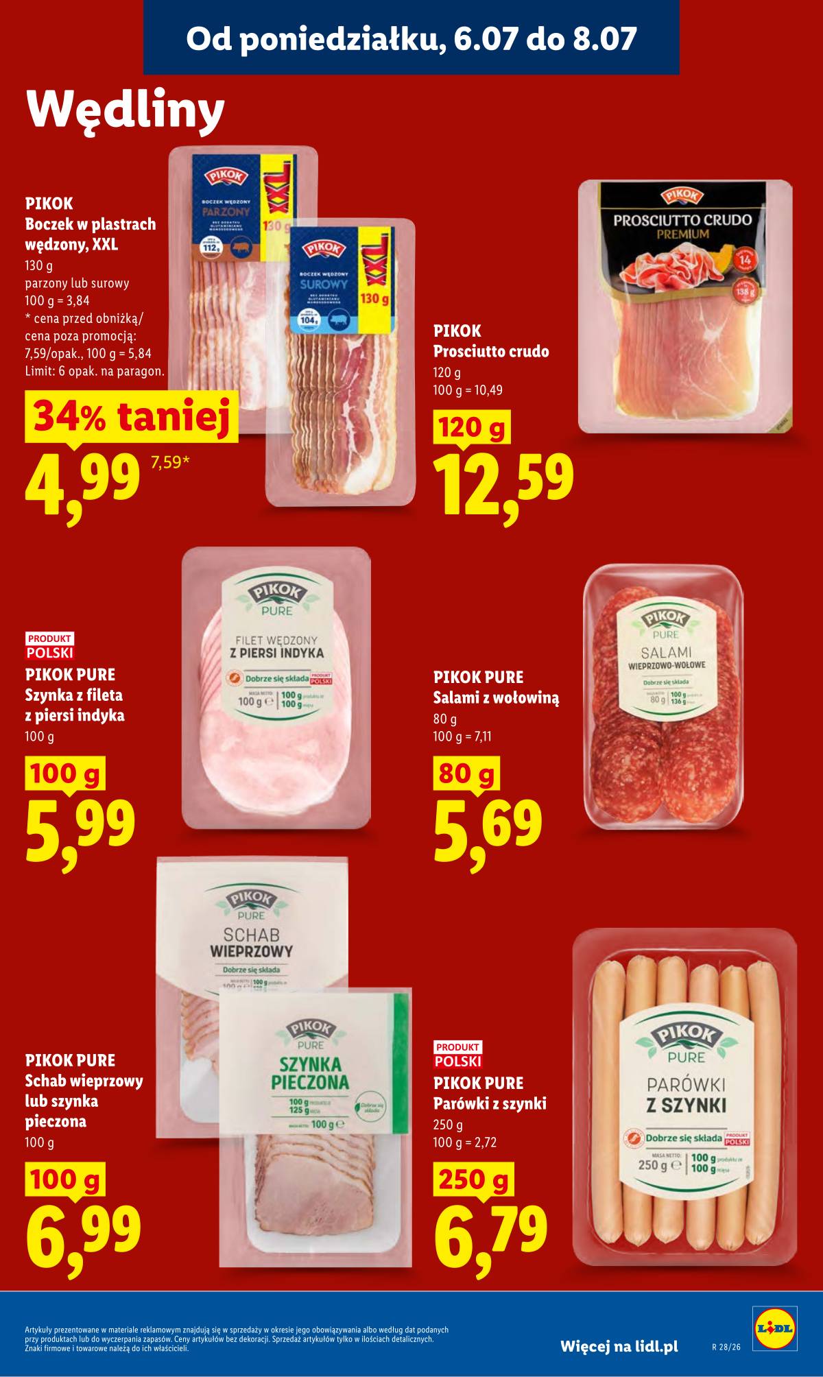Lidl Lenkija - Gazetka ważna od 6.07 do 8.07 69 puslapis
