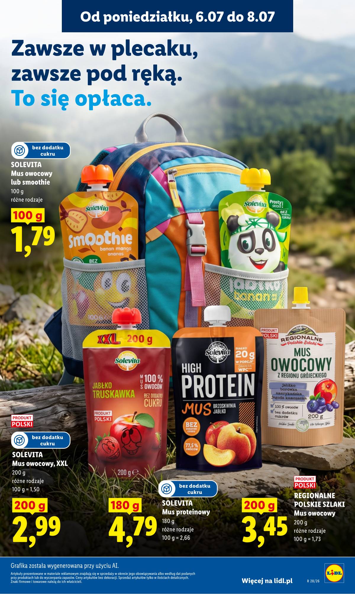 Lidl Lenkija - Gazetka ważna od 6.07 do 8.07 75 puslapis