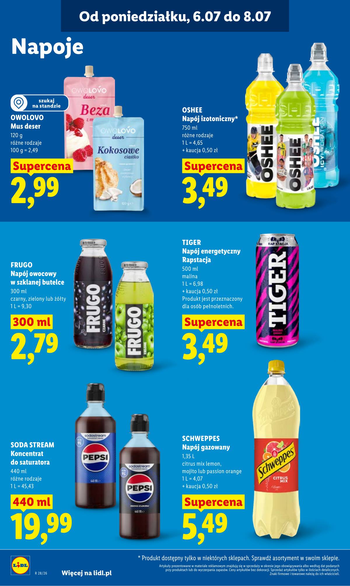 Lidl Lenkija - Gazetka ważna od 6.07 do 8.07 76 puslapis