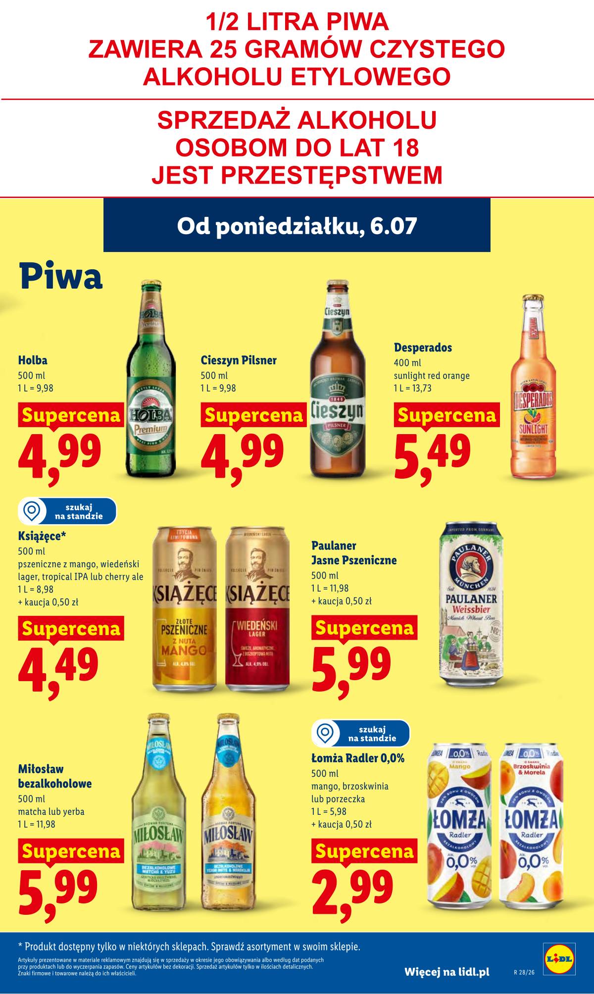 Lidl Lenkija - Gazetka ważna od 6.07 do 8.07 77 puslapis