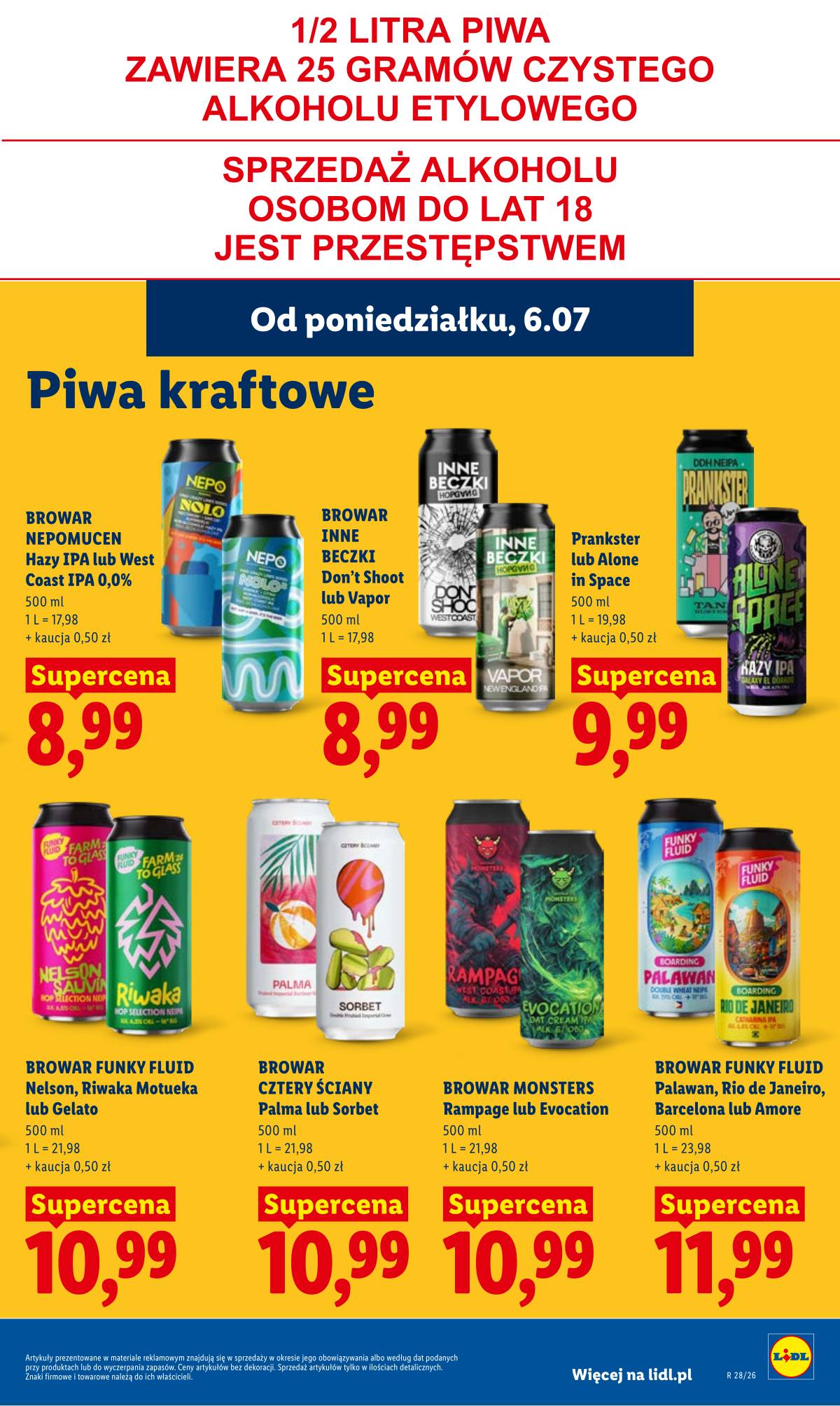 Lidl Lenkija - Gazetka ważna od 6.07 do 8.07 79 puslapis