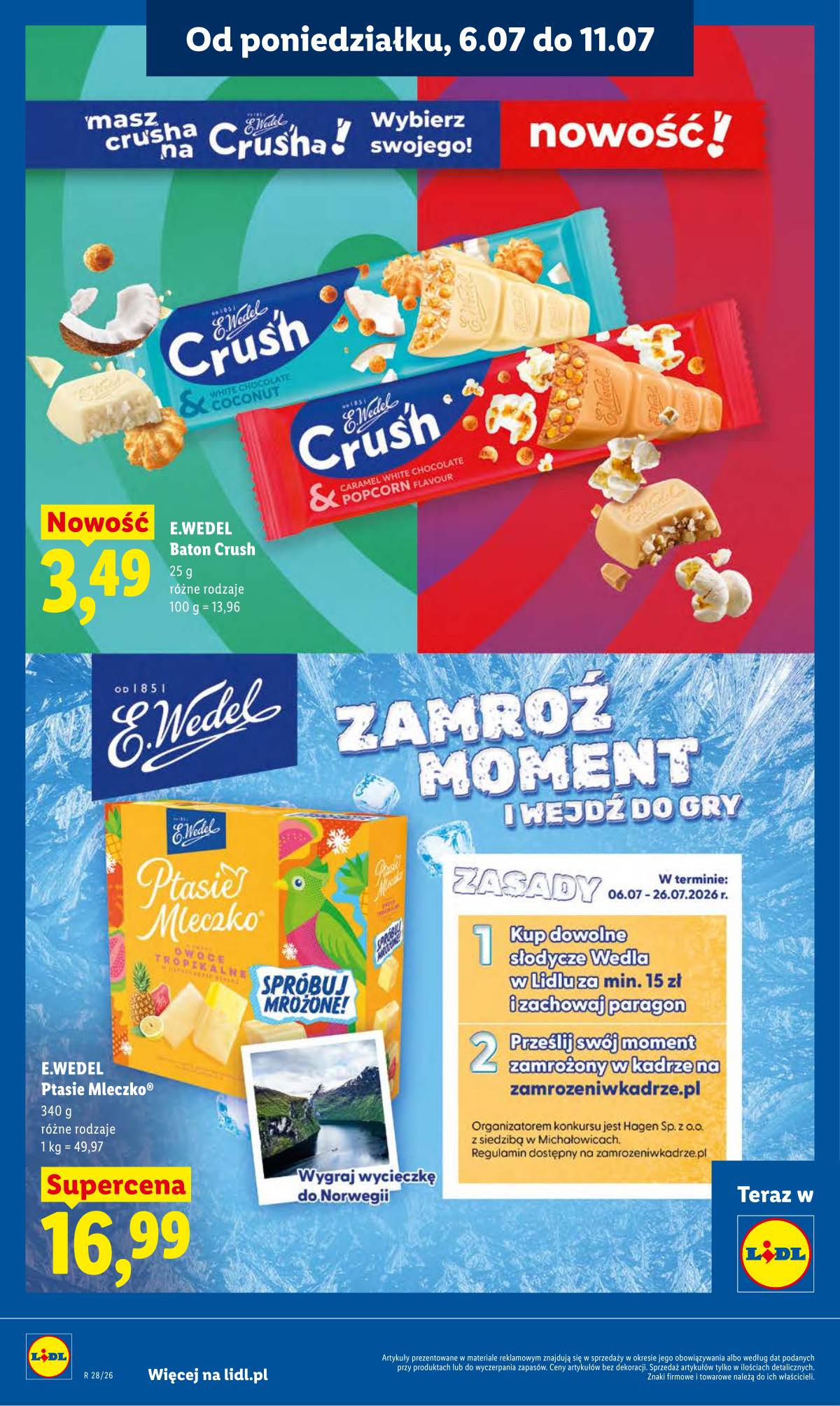 Lidl Lenkija - Gazetka ważna od 6.07 do 8.07 82 puslapis