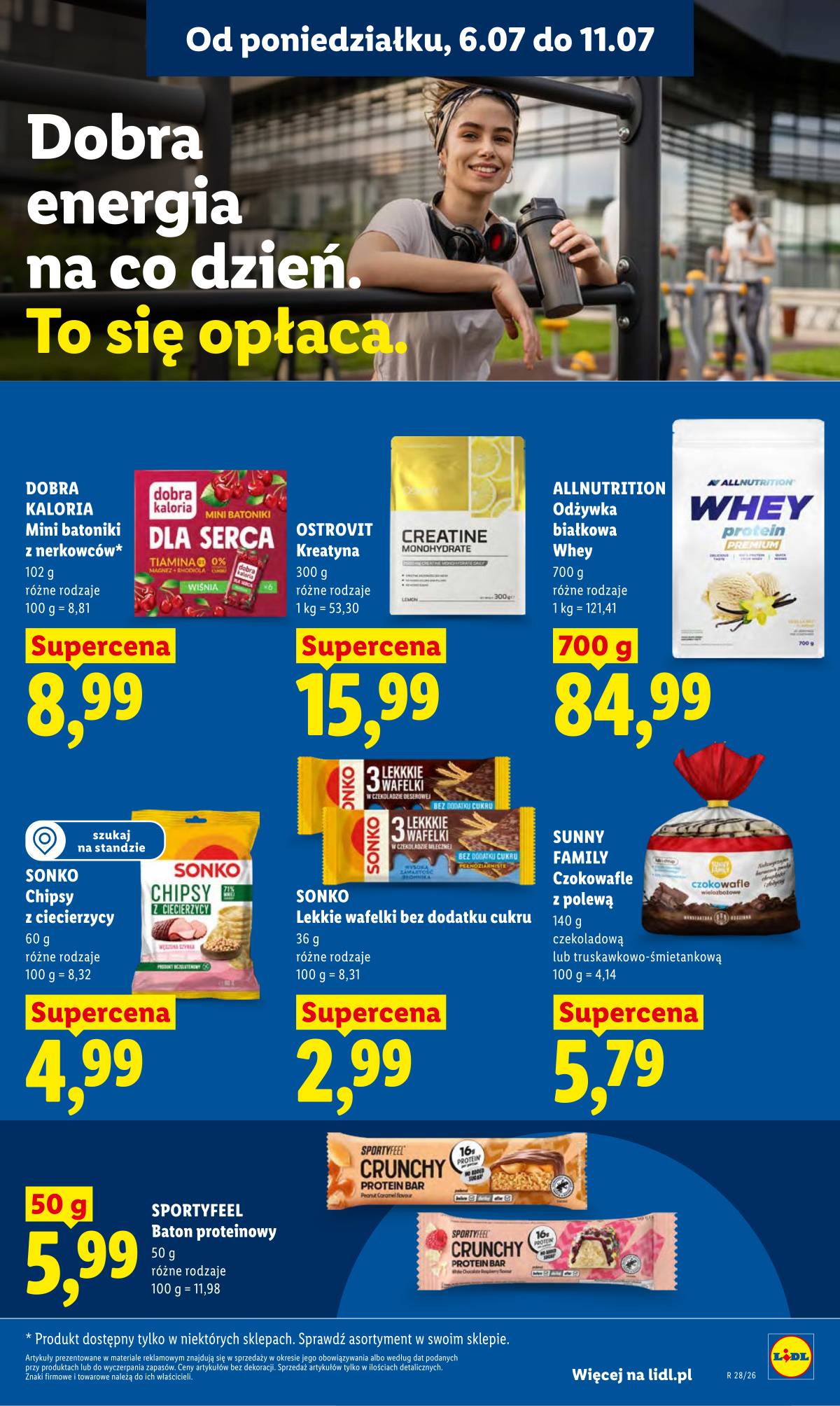 Lidl Lenkija - Gazetka ważna od 6.07 do 8.07 85 puslapis