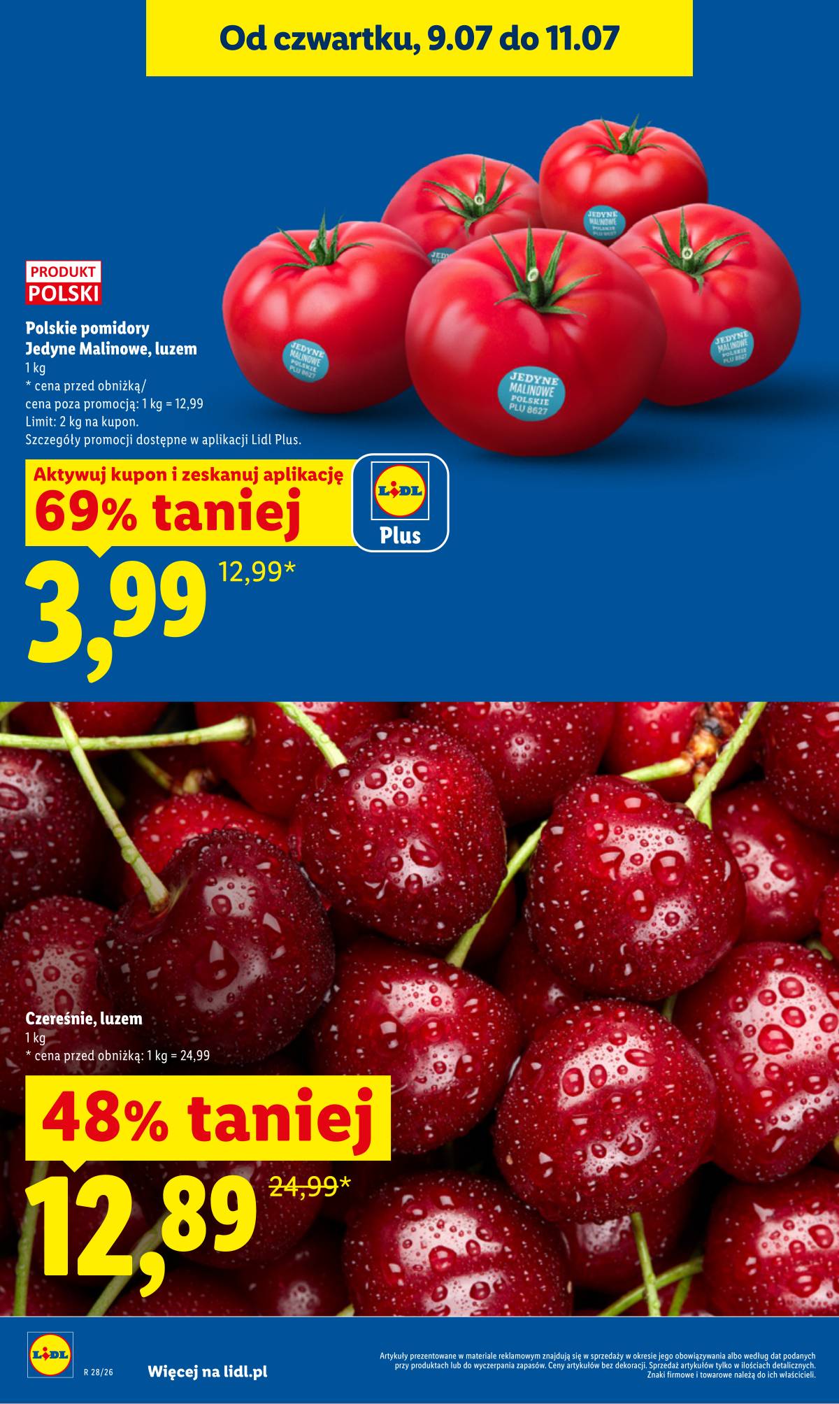 Lidl Lenkija - Gazetka ważna od 9.07 do 11.07 12 puslapis