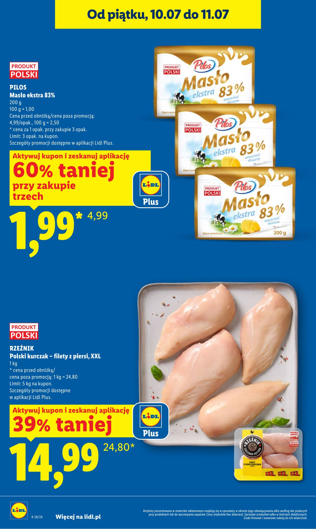 Lidl Lenkija - Gazetka ważna od 9.07 do 11.07 2 puslapis