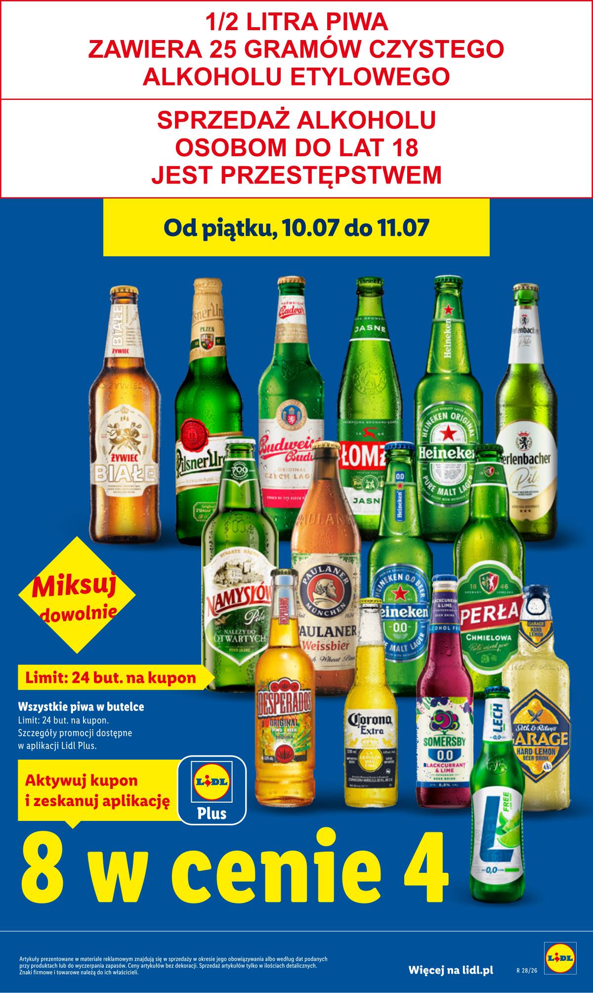 Lidl Lenkija - Gazetka ważna od 9.07 do 11.07 3 puslapis