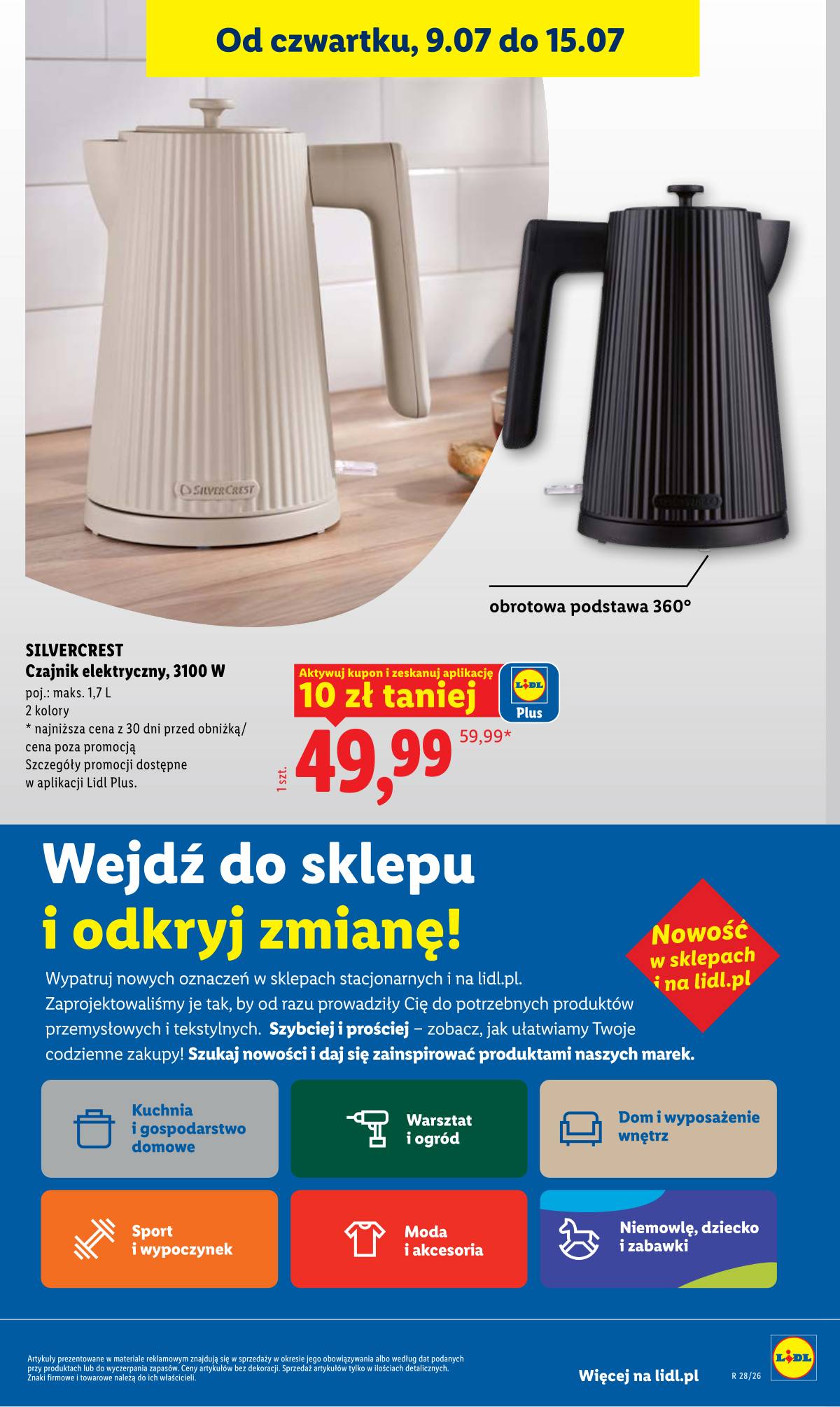 Lidl Lenkija - Gazetka ważna od 9.07 do 11.07 39 puslapis