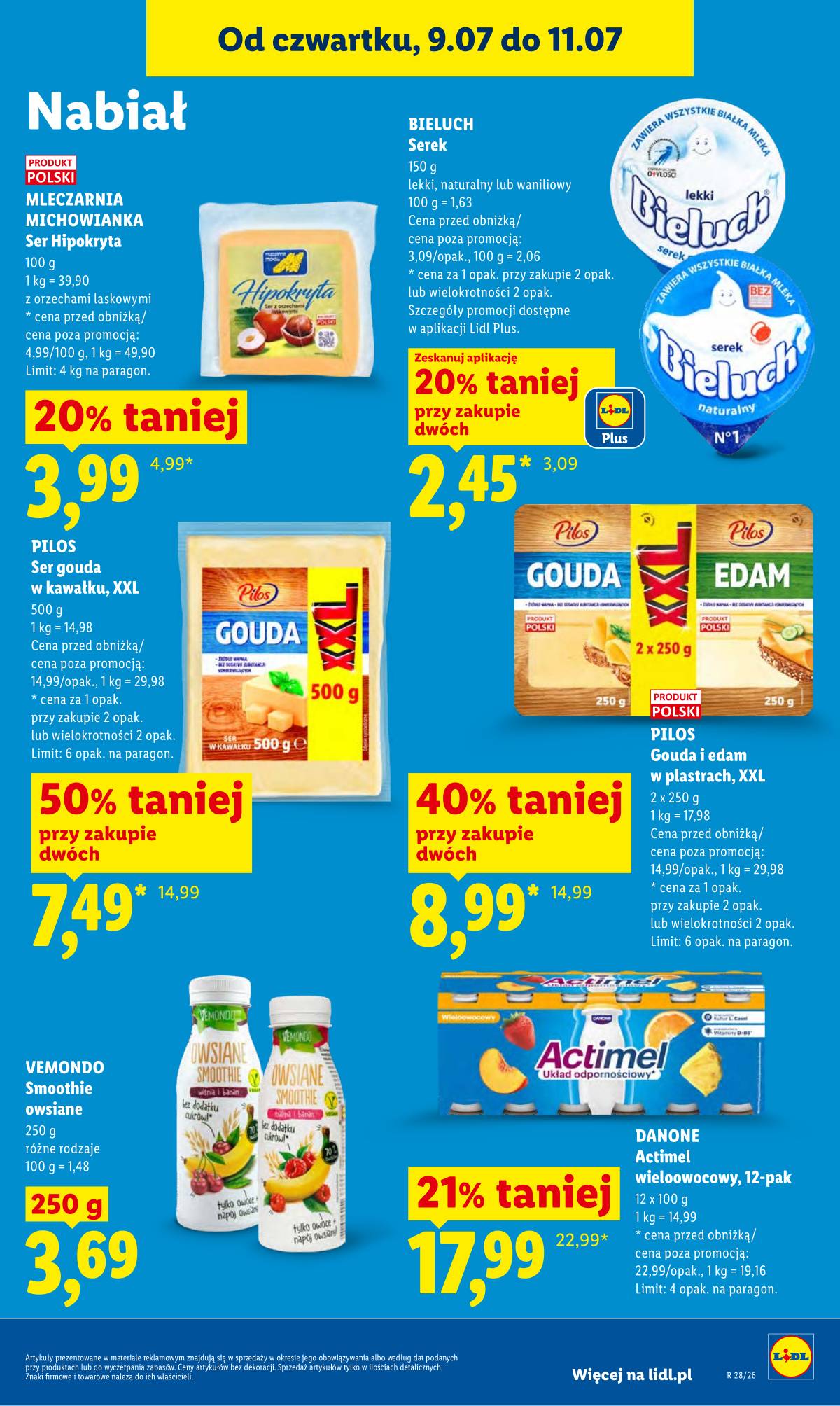 Lidl Lenkija - Gazetka ważna od 9.07 do 11.07 59 puslapis