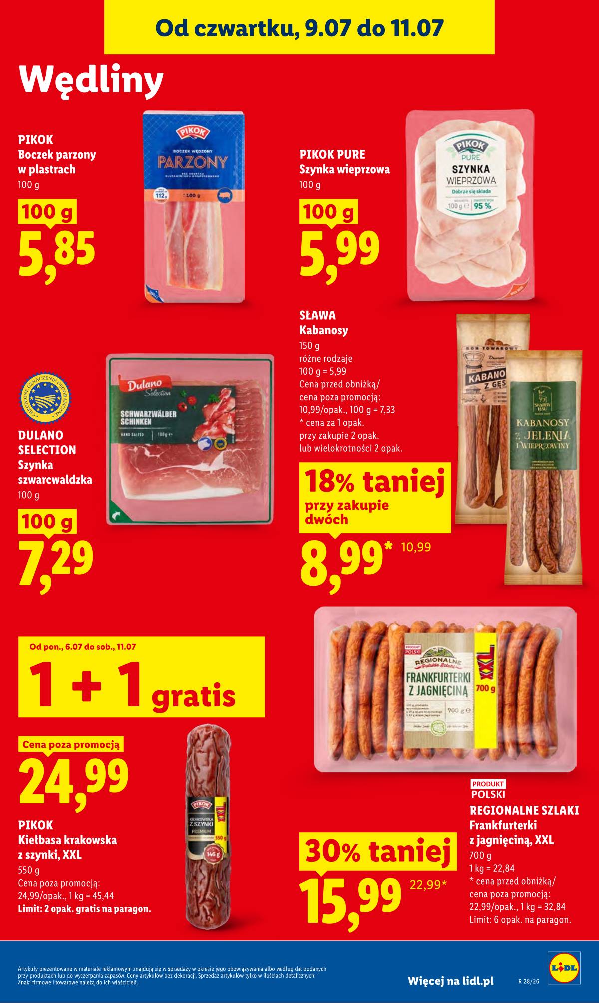 Lidl Lenkija - Gazetka ważna od 9.07 do 11.07 61 puslapis