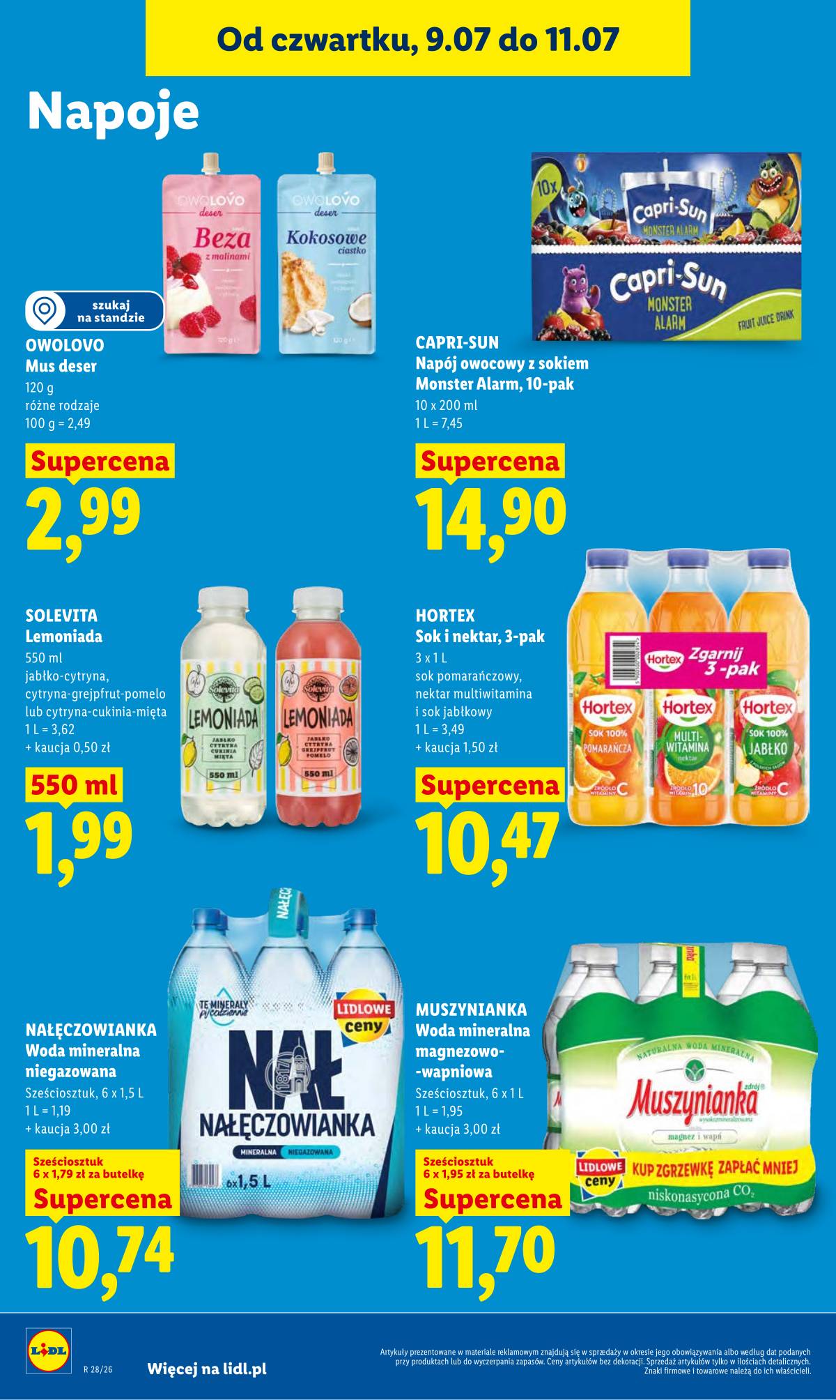 Lidl Lenkija - Gazetka ważna od 9.07 do 11.07 70 puslapis