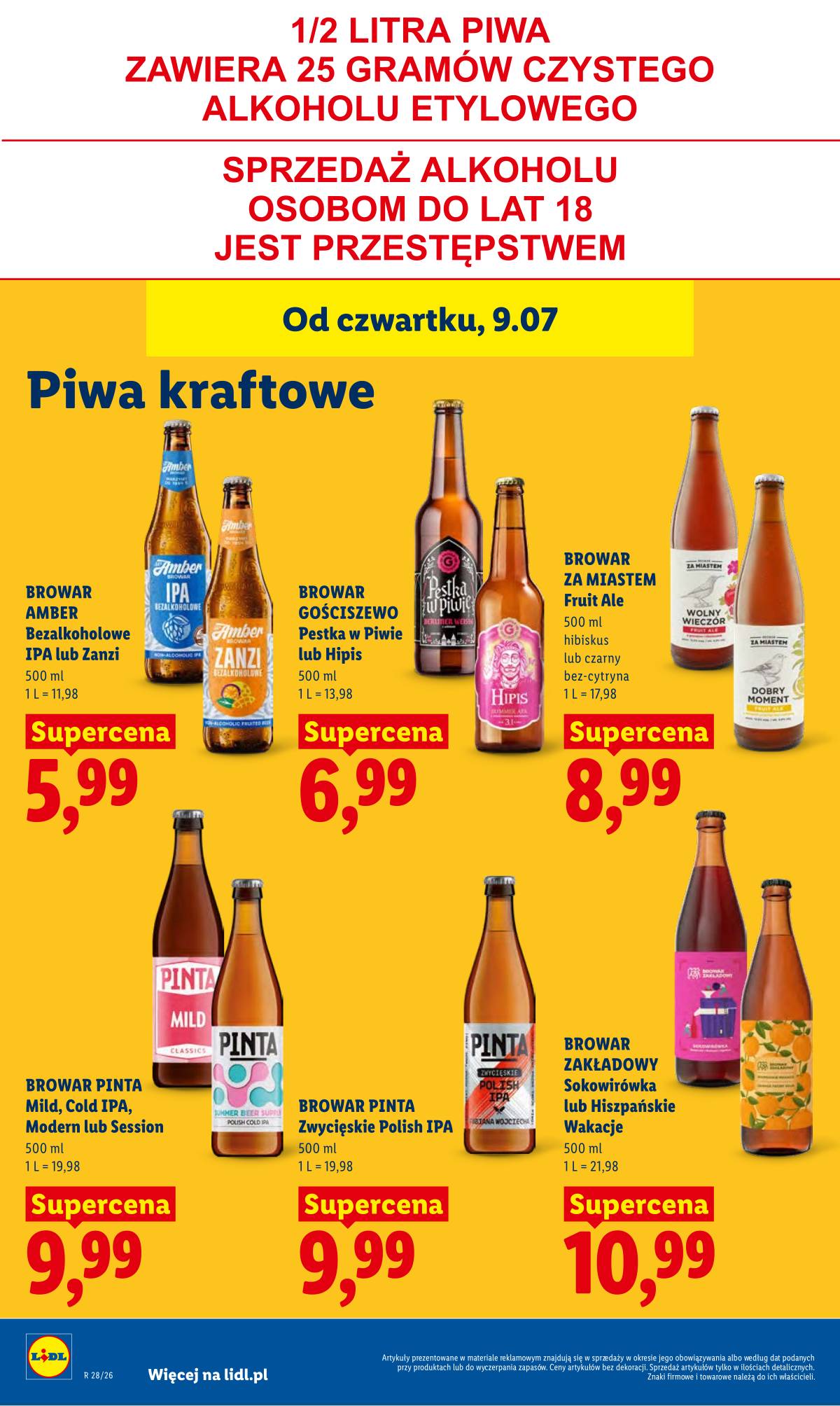 Lidl Lenkija - Gazetka ważna od 9.07 do 11.07 72 puslapis