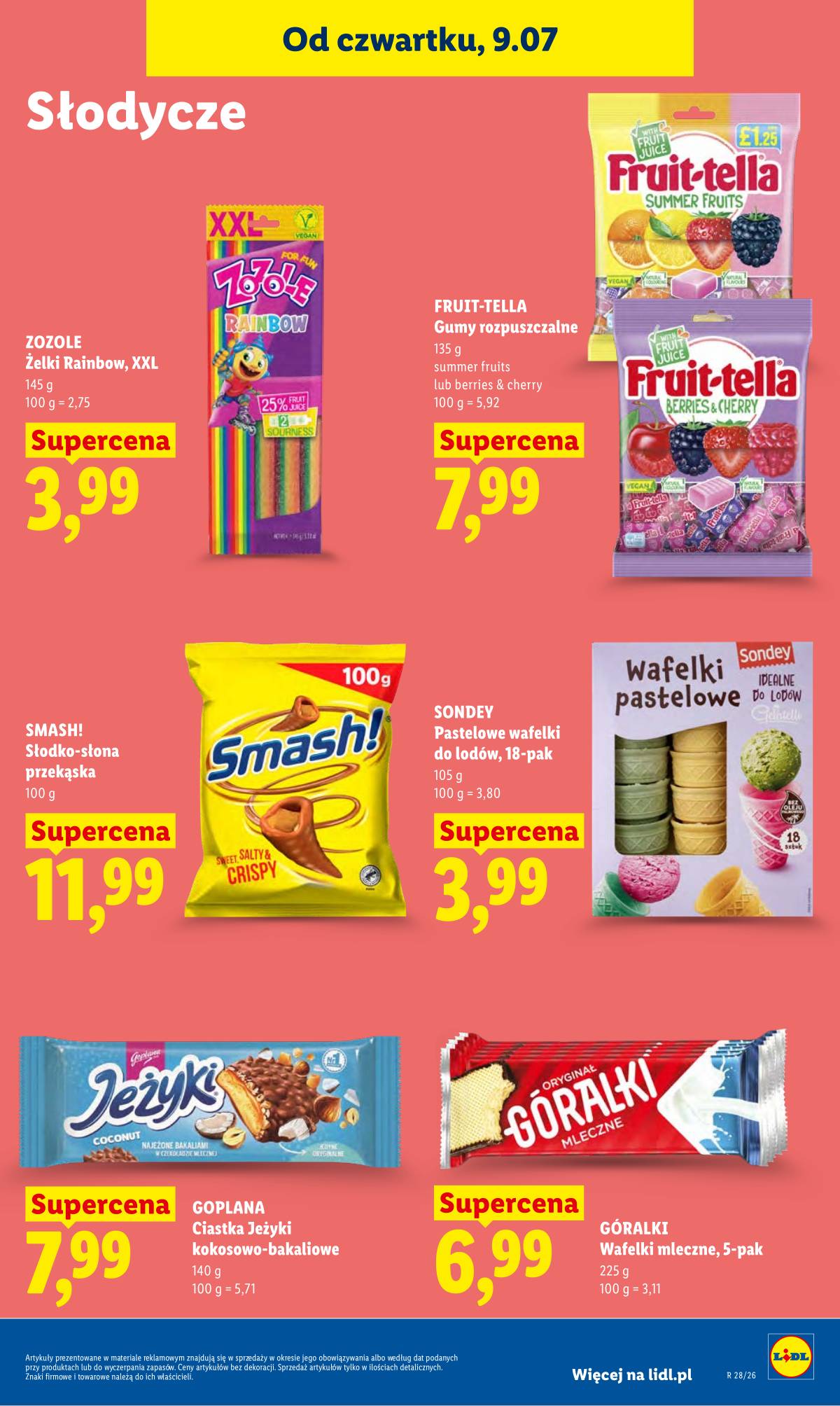 Lidl Lenkija - Gazetka ważna od 9.07 do 11.07 83 puslapis