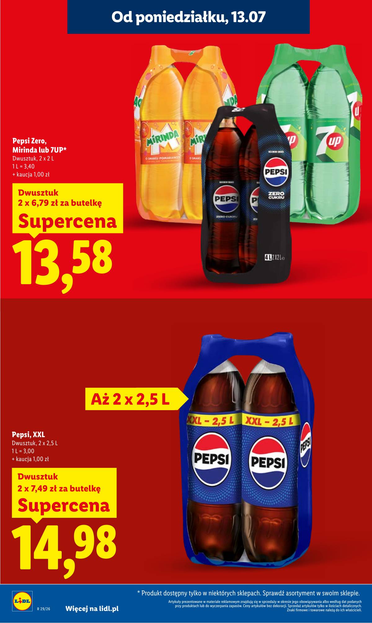 Lidl Lenkija - Gazetka ważna od 13.07 do 15.07 16 puslapis