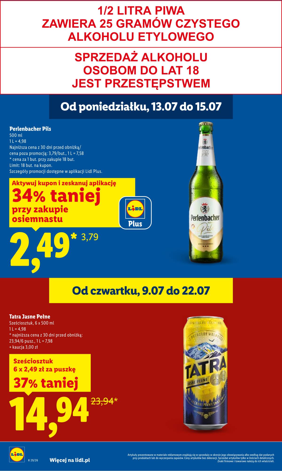 Lidl Lenkija - Gazetka ważna od 13.07 do 15.07 20 puslapis