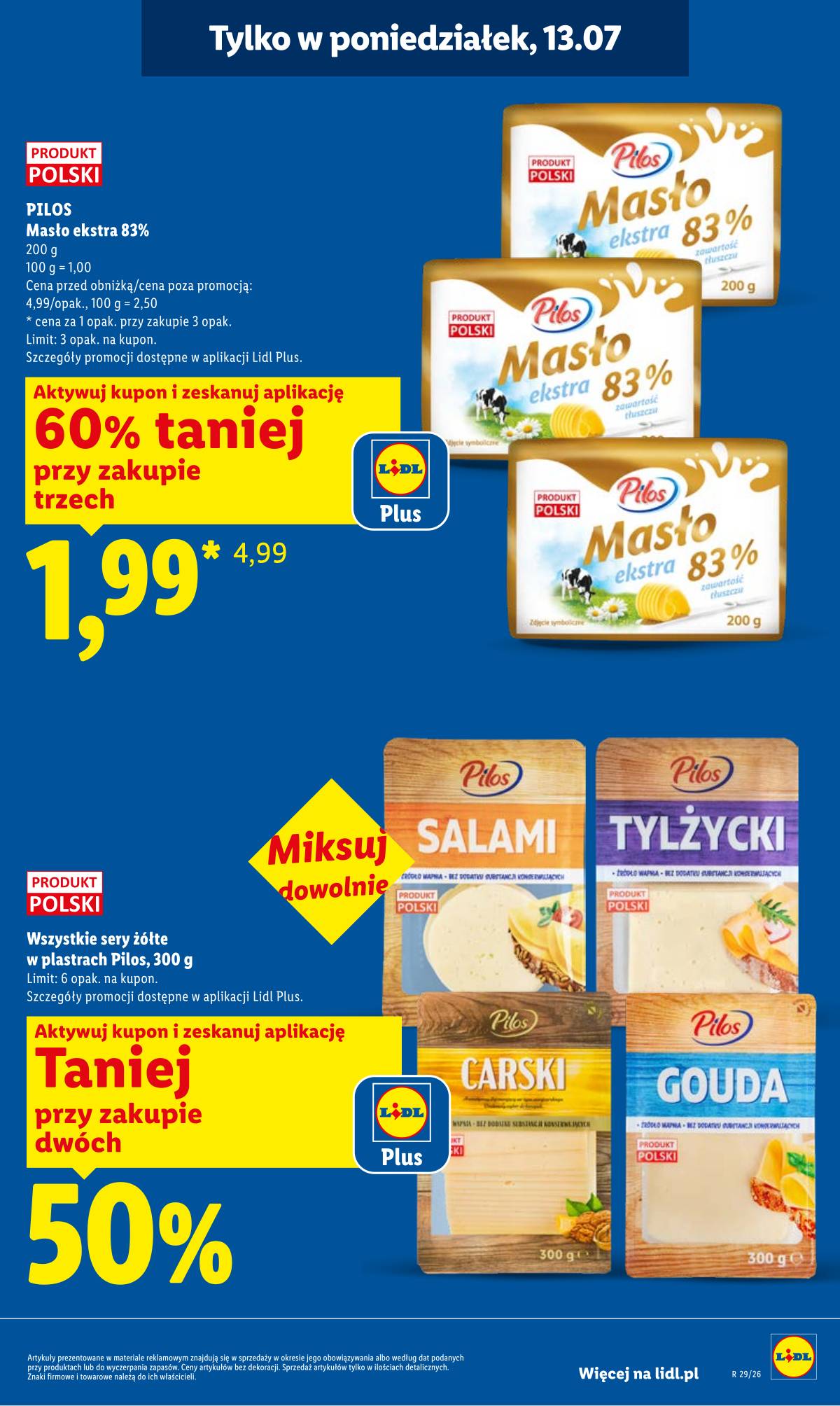 Lidl Lenkija - Gazetka ważna od 13.07 do 15.07 3 puslapis