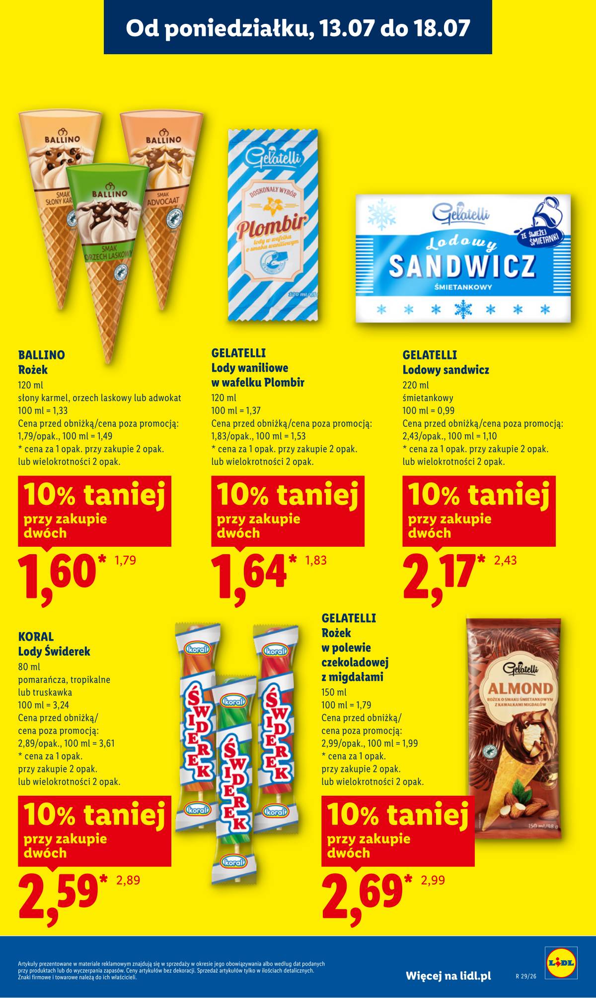 Lidl Lenkija - Gazetka ważna od 13.07 do 15.07 55 puslapis