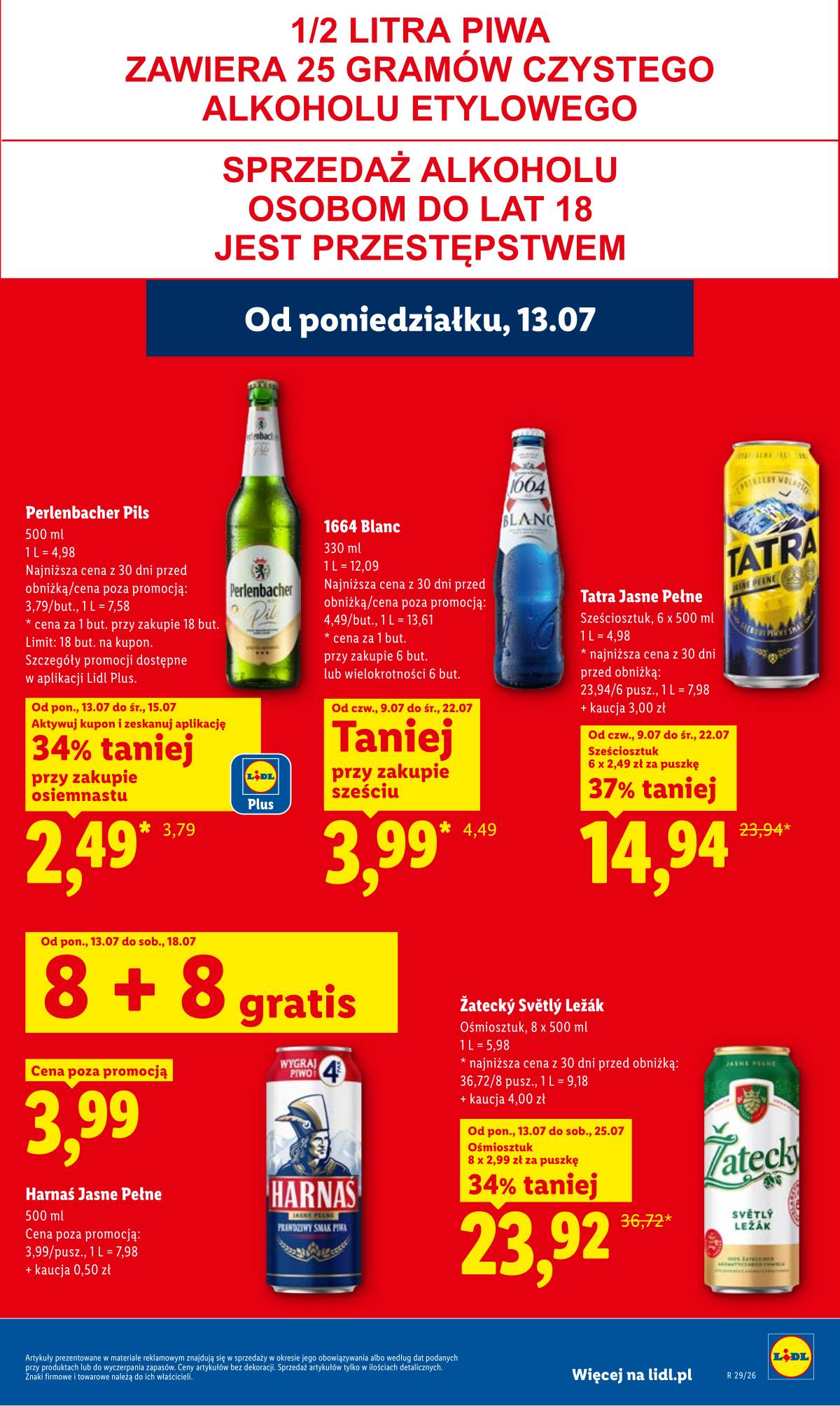 Lidl Lenkija - Gazetka ważna od 13.07 do 15.07 61 puslapis
