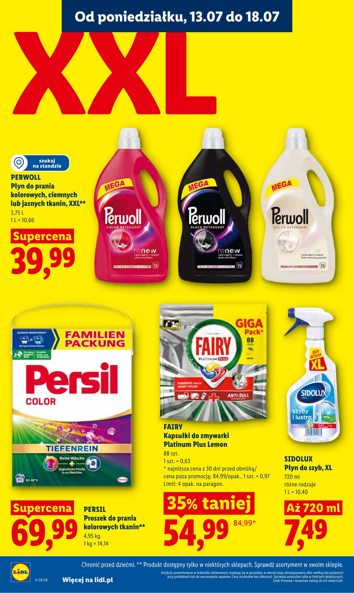 Lidl Lenkija - Gazetka ważna od 13.07 do 15.07 64 puslapis