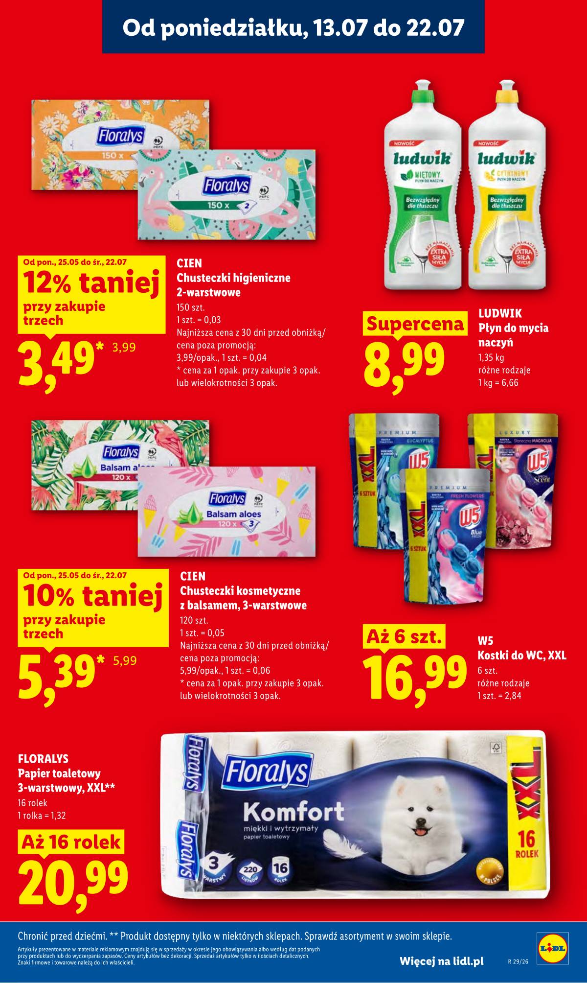 Lidl Lenkija - Gazetka ważna od 13.07 do 15.07 65 puslapis