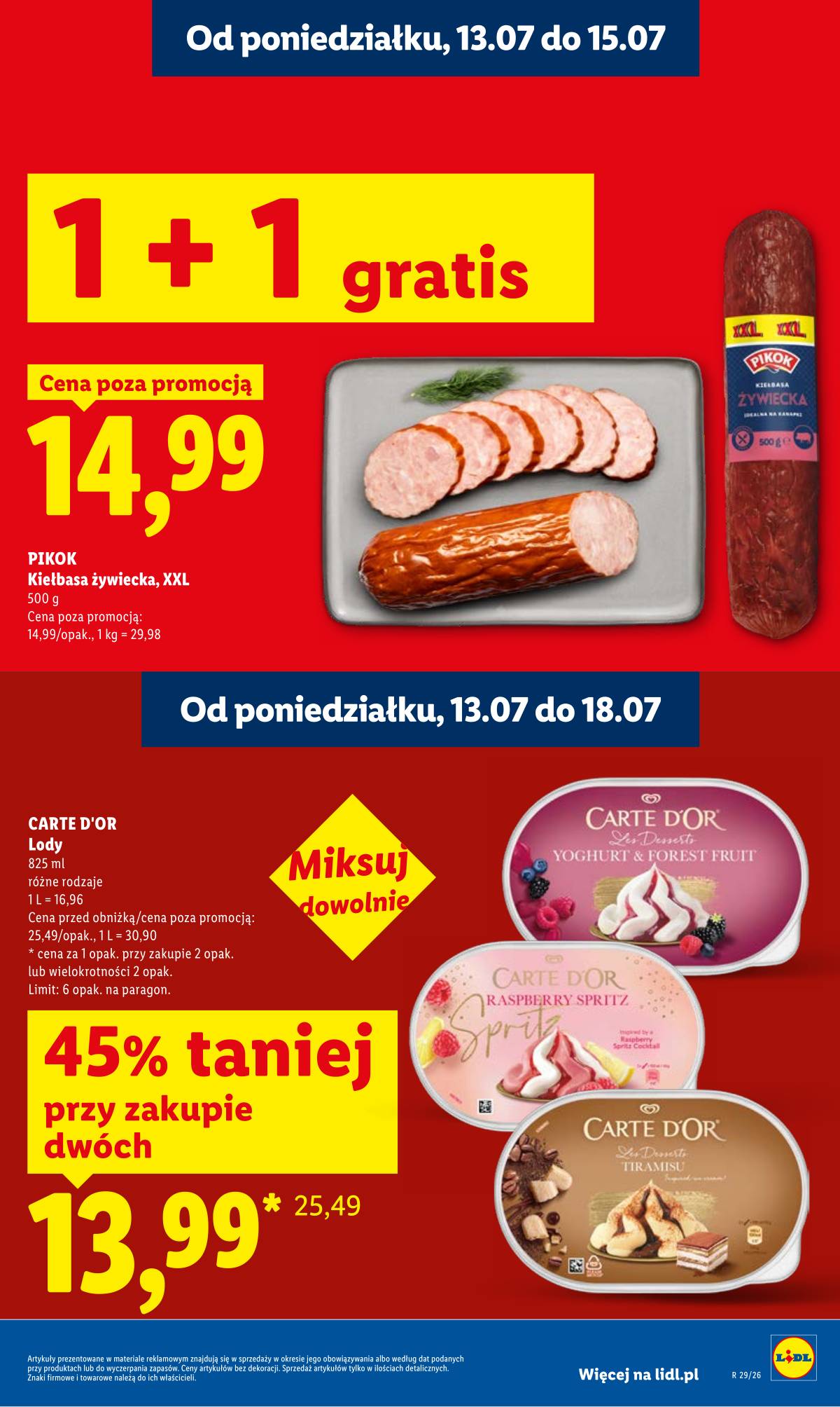 Lidl Lenkija - Gazetka ważna od 13.07 do 15.07 7 puslapis