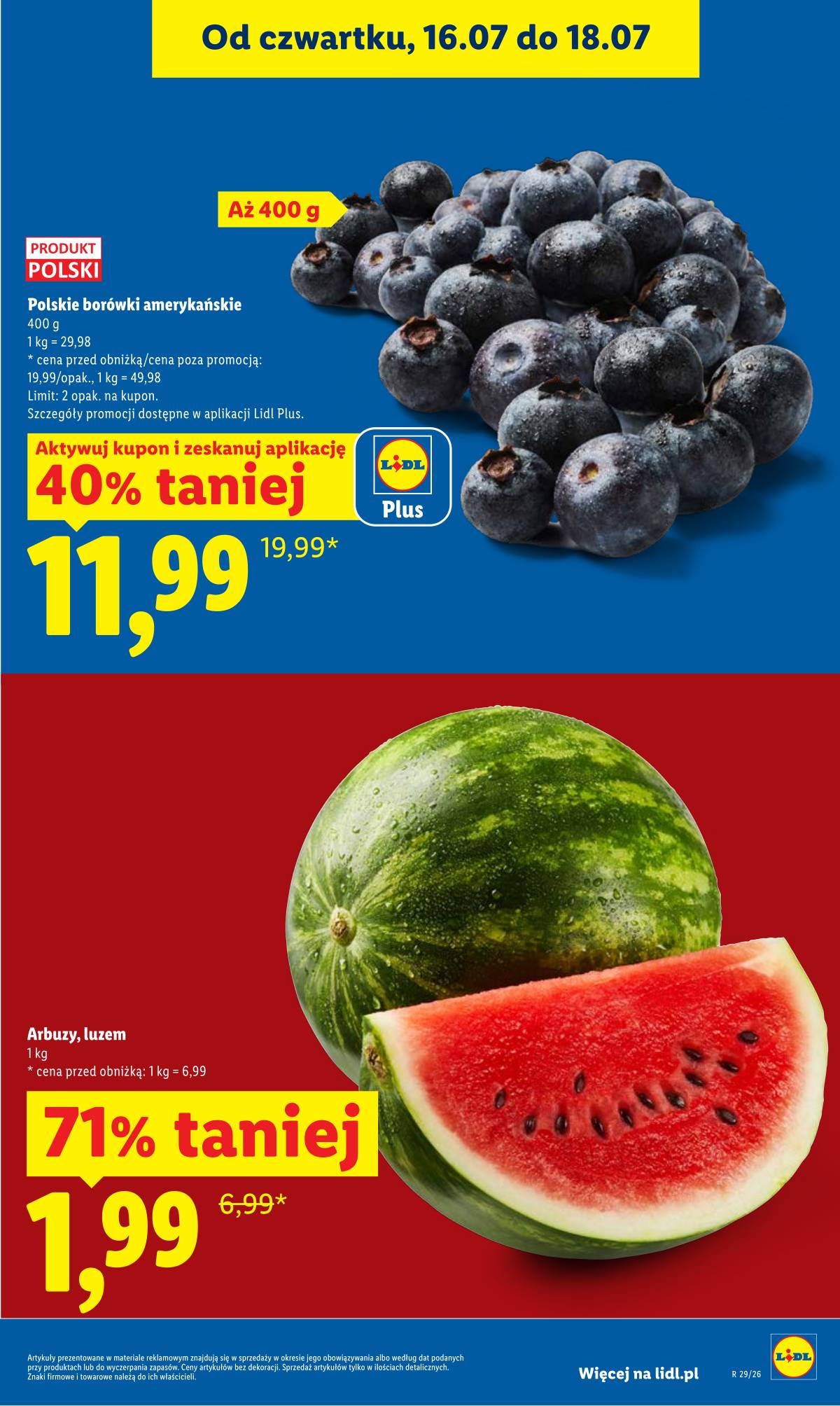Lidl Lenkija - Gazetka ważna od 16.07 do 18.07 15 puslapis