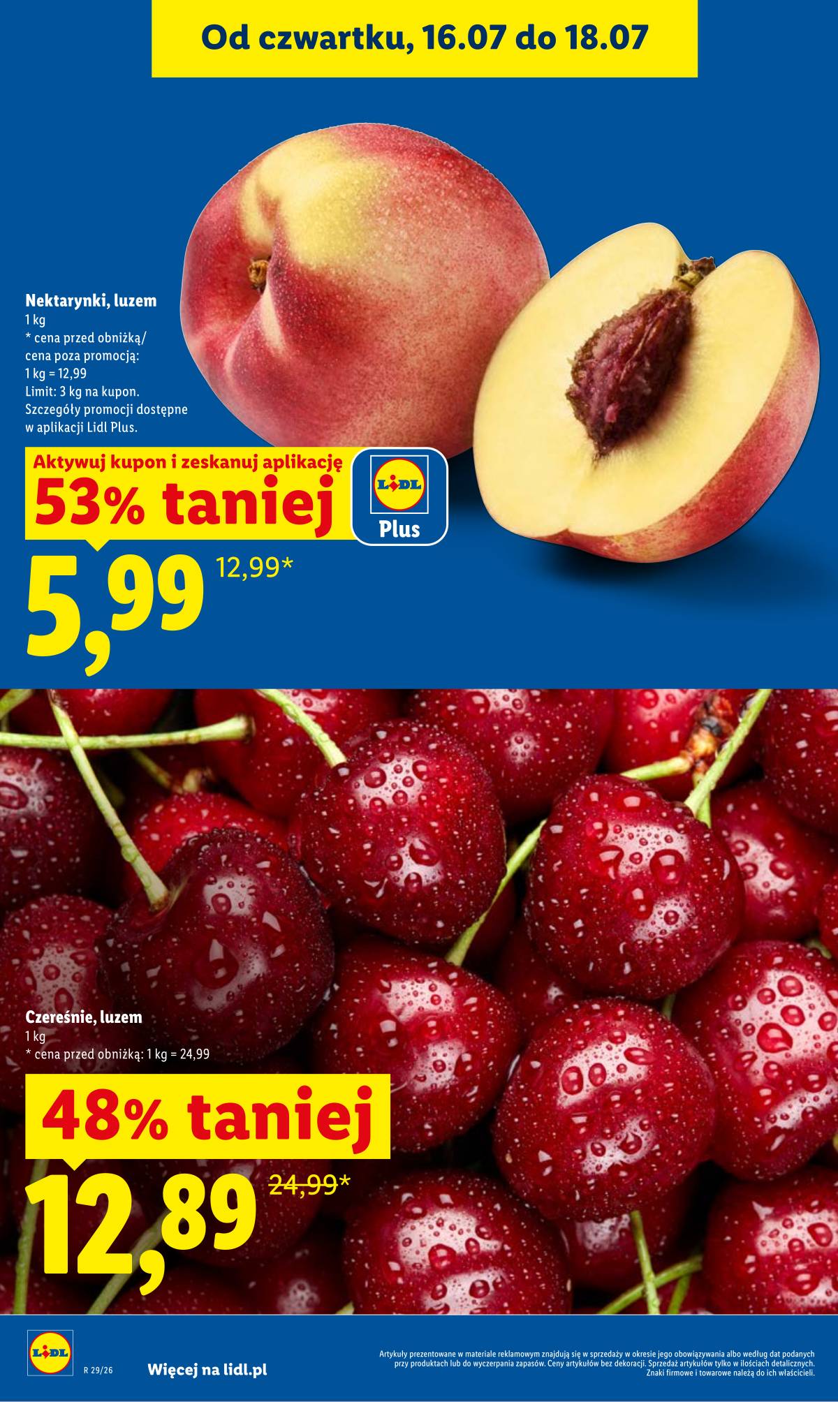 Lidl Lenkija - Gazetka ważna od 16.07 do 18.07 16 puslapis