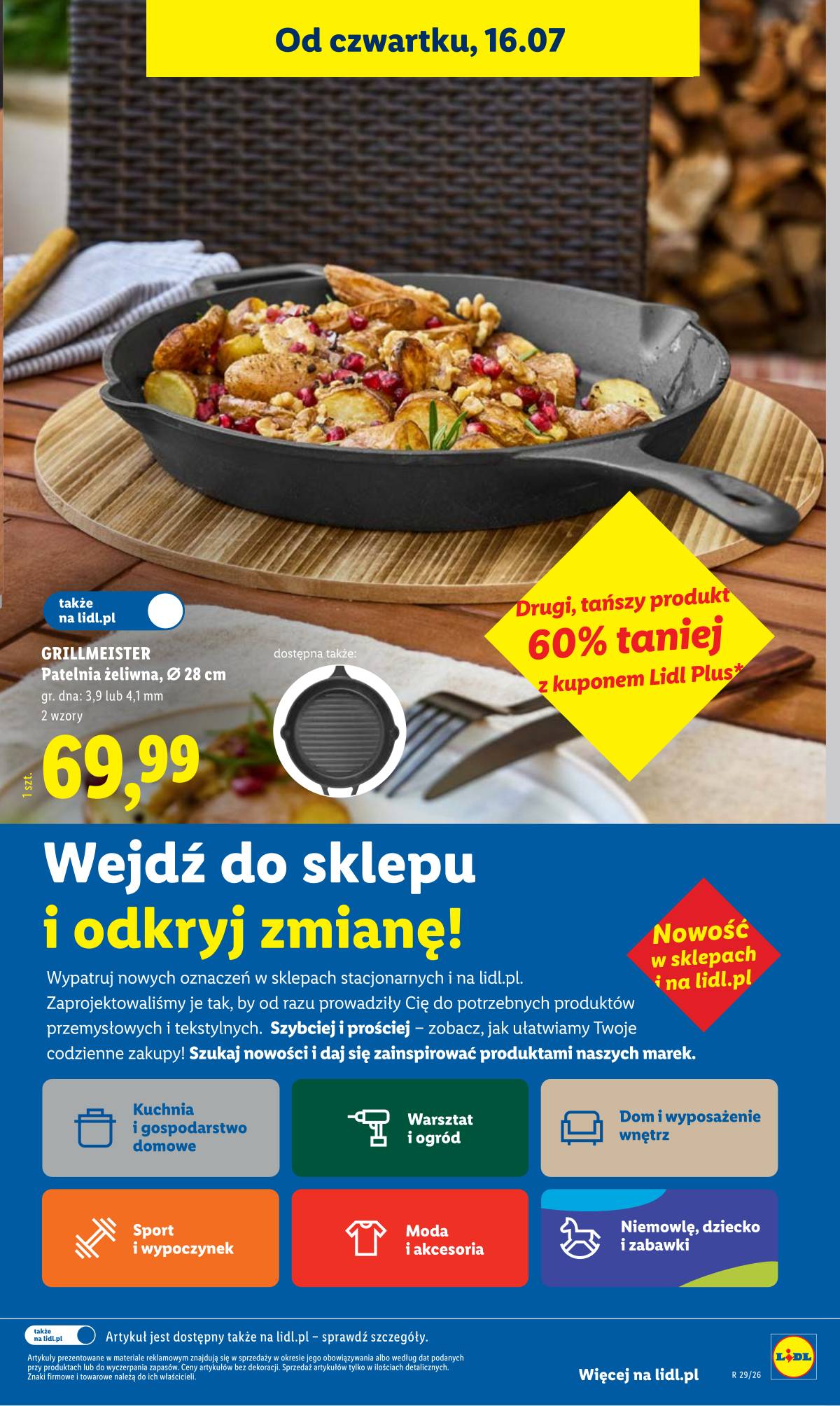 Lidl Lenkija - Gazetka ważna od 16.07 do 18.07 43 puslapis