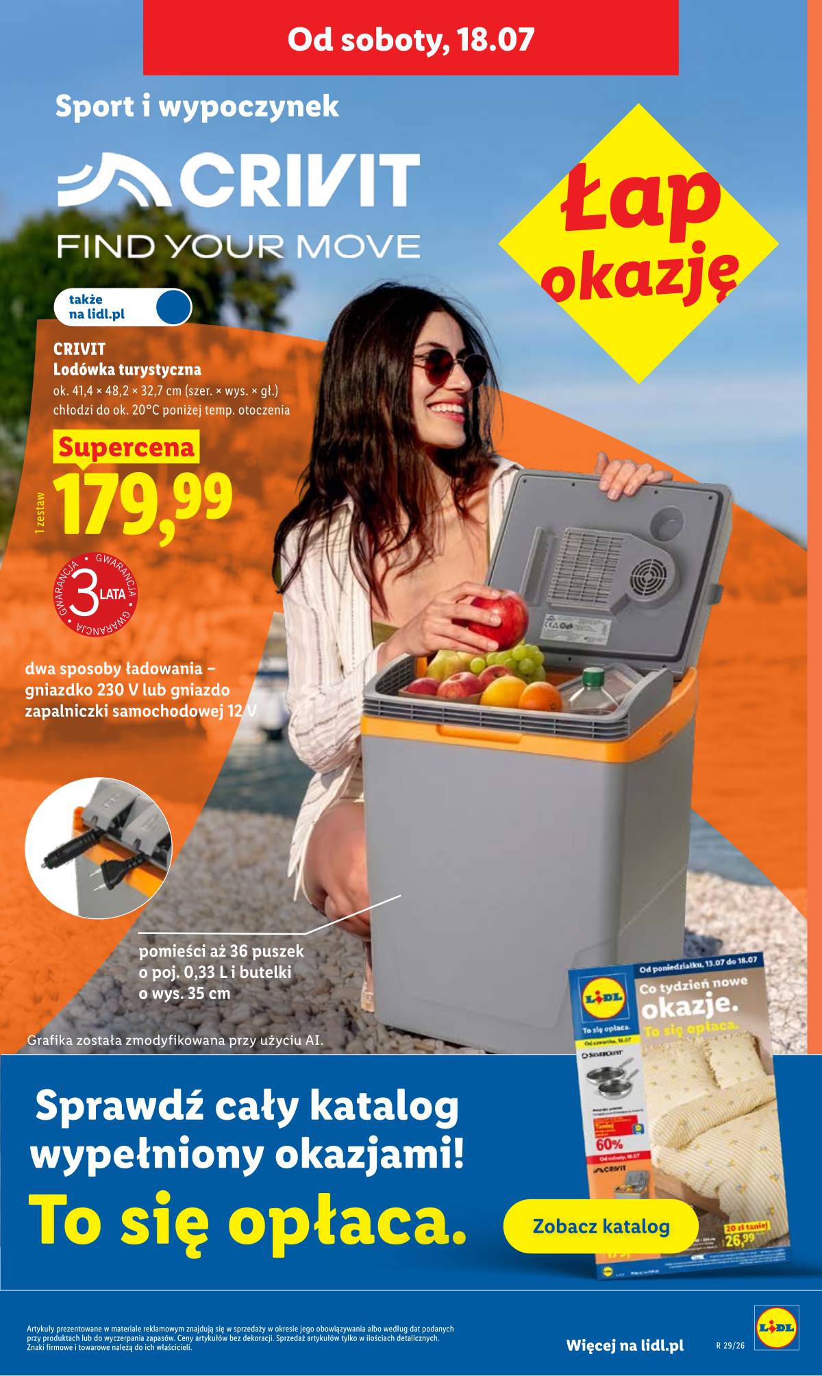 Lidl Lenkija - Gazetka ważna od 16.07 do 18.07 45 puslapis