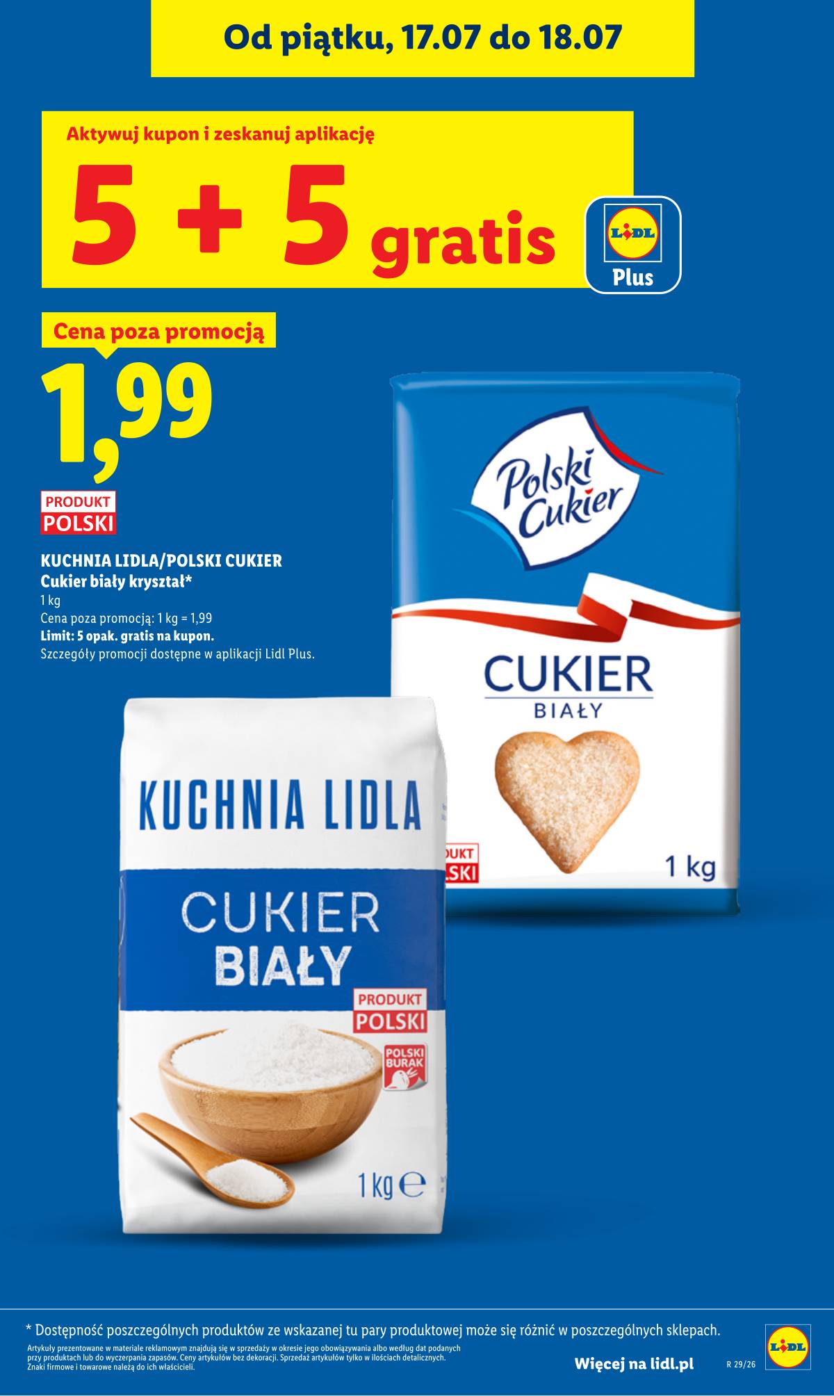 Lidl Lenkija - Gazetka ważna od 16.07 do 18.07 5 puslapis