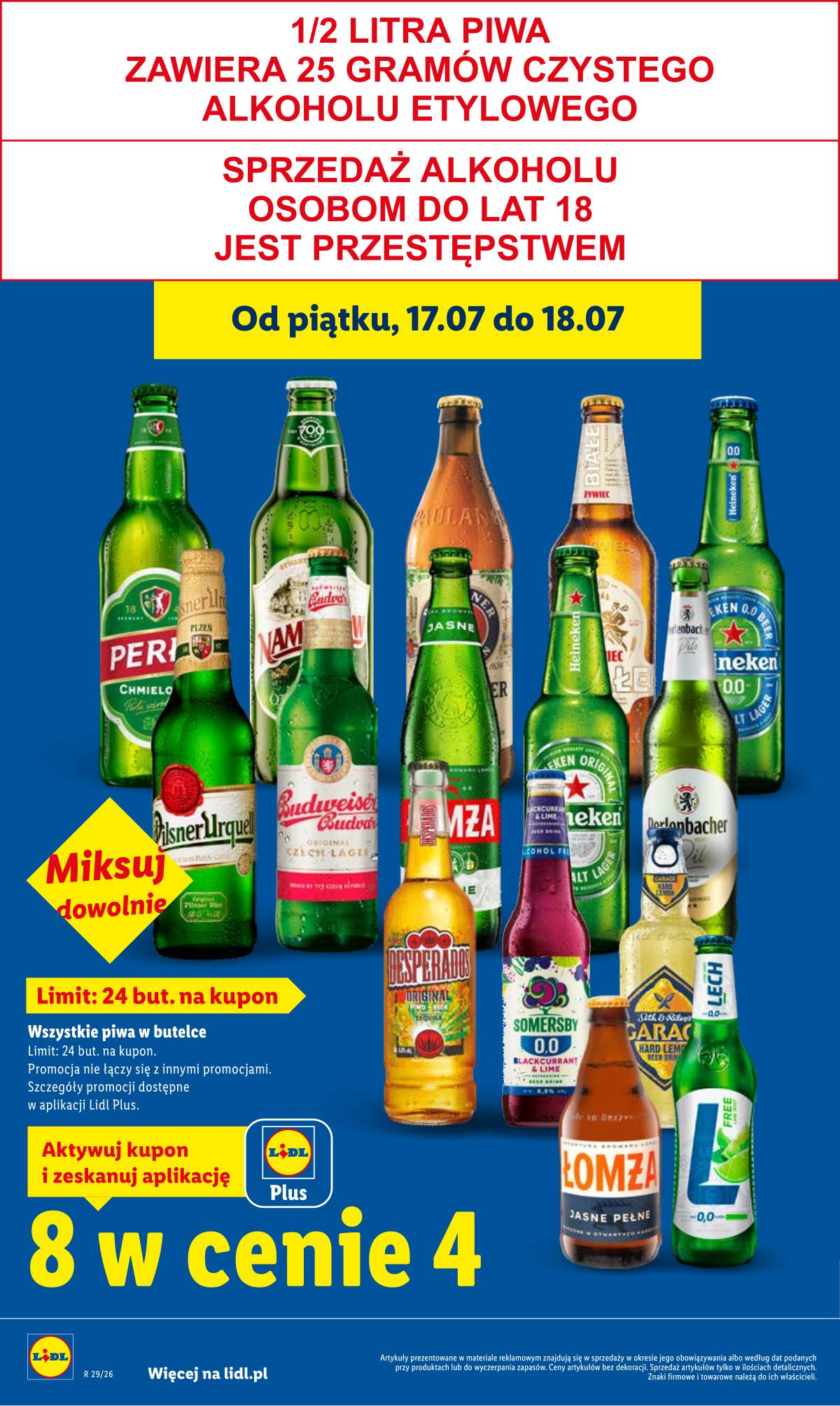 Lidl Lenkija - Gazetka ważna od 16.07 do 18.07 6 puslapis