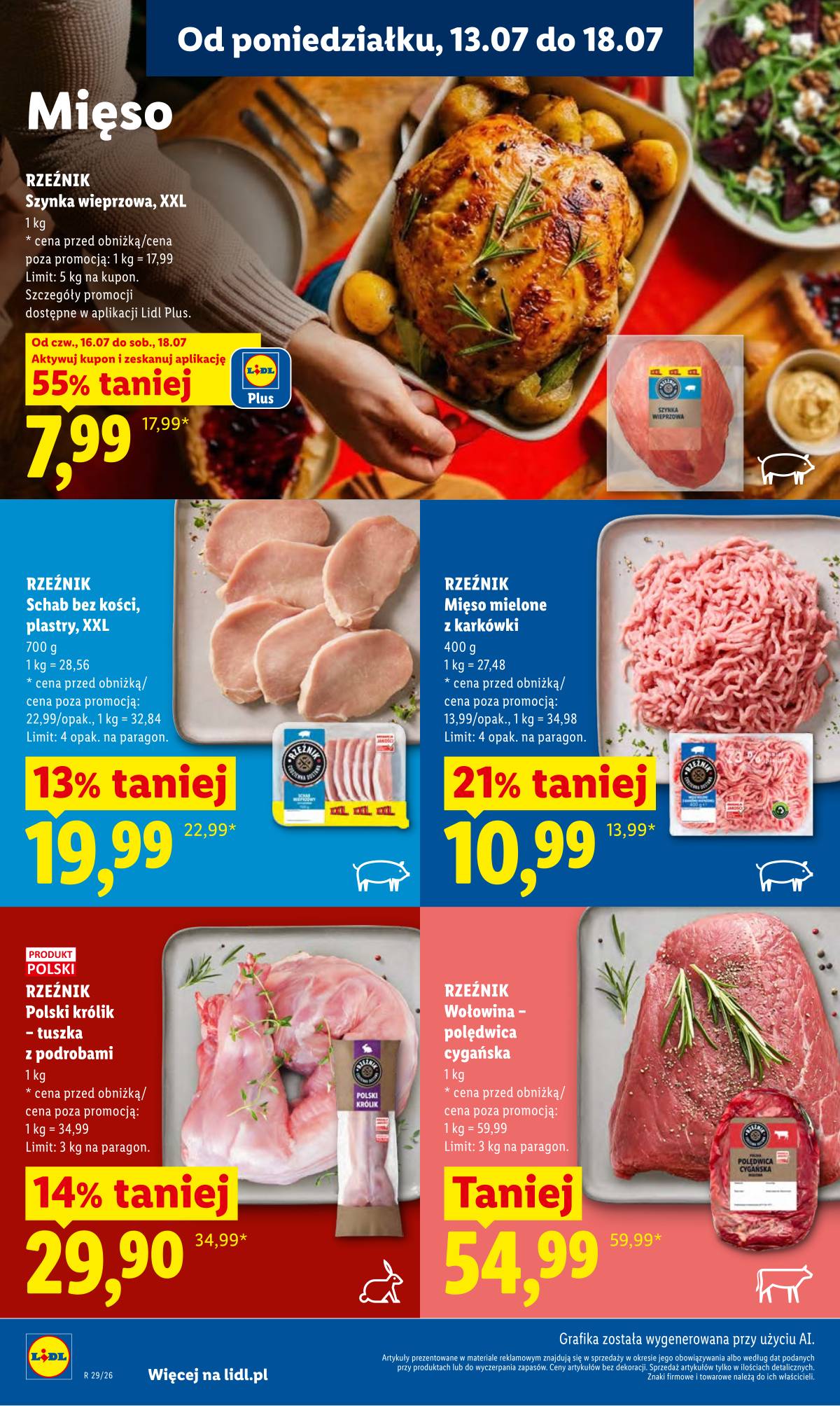 Lidl Lenkija - Gazetka ważna od 16.07 do 18.07 60 puslapis
