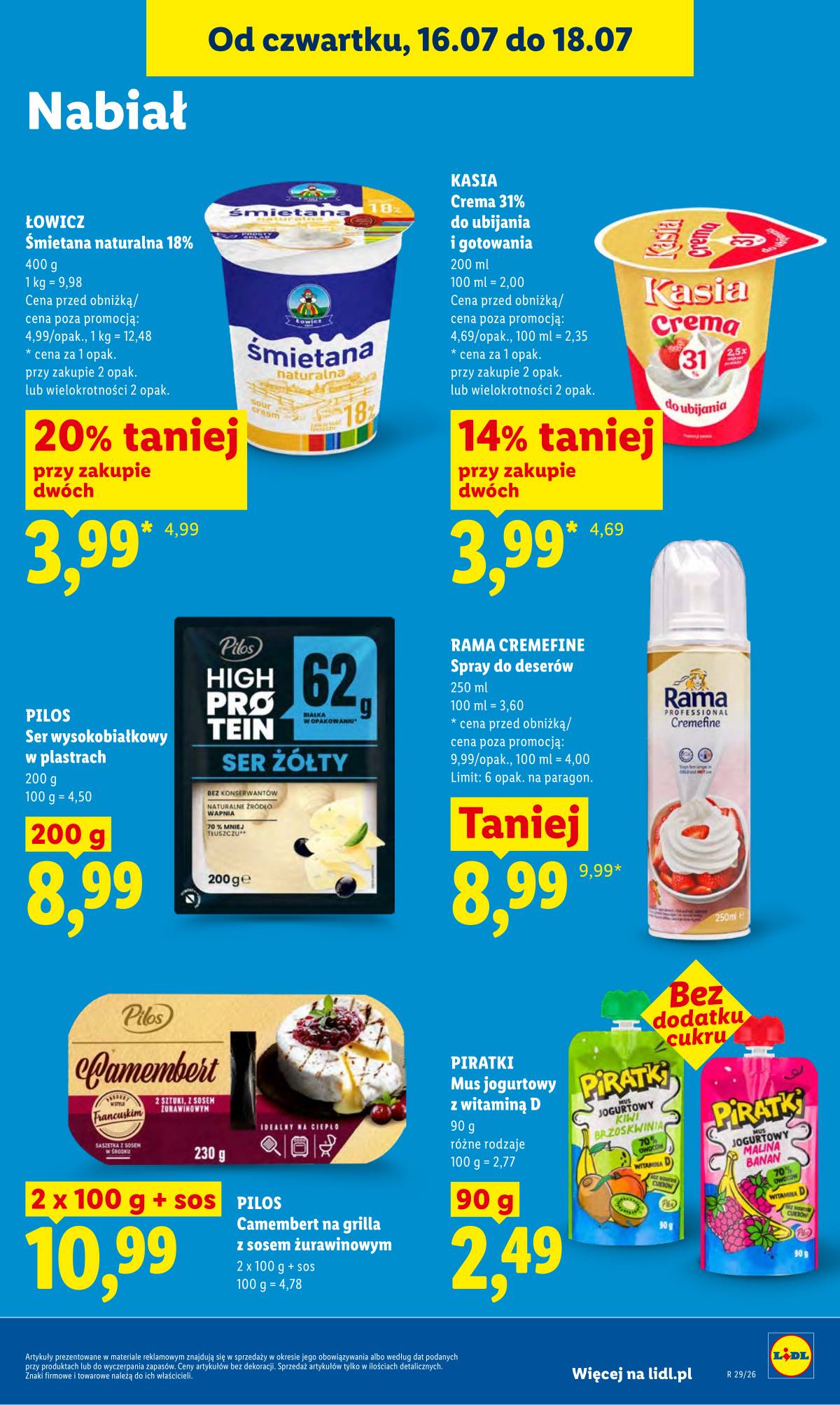 Lidl Lenkija - Gazetka ważna od 16.07 do 18.07 67 puslapis