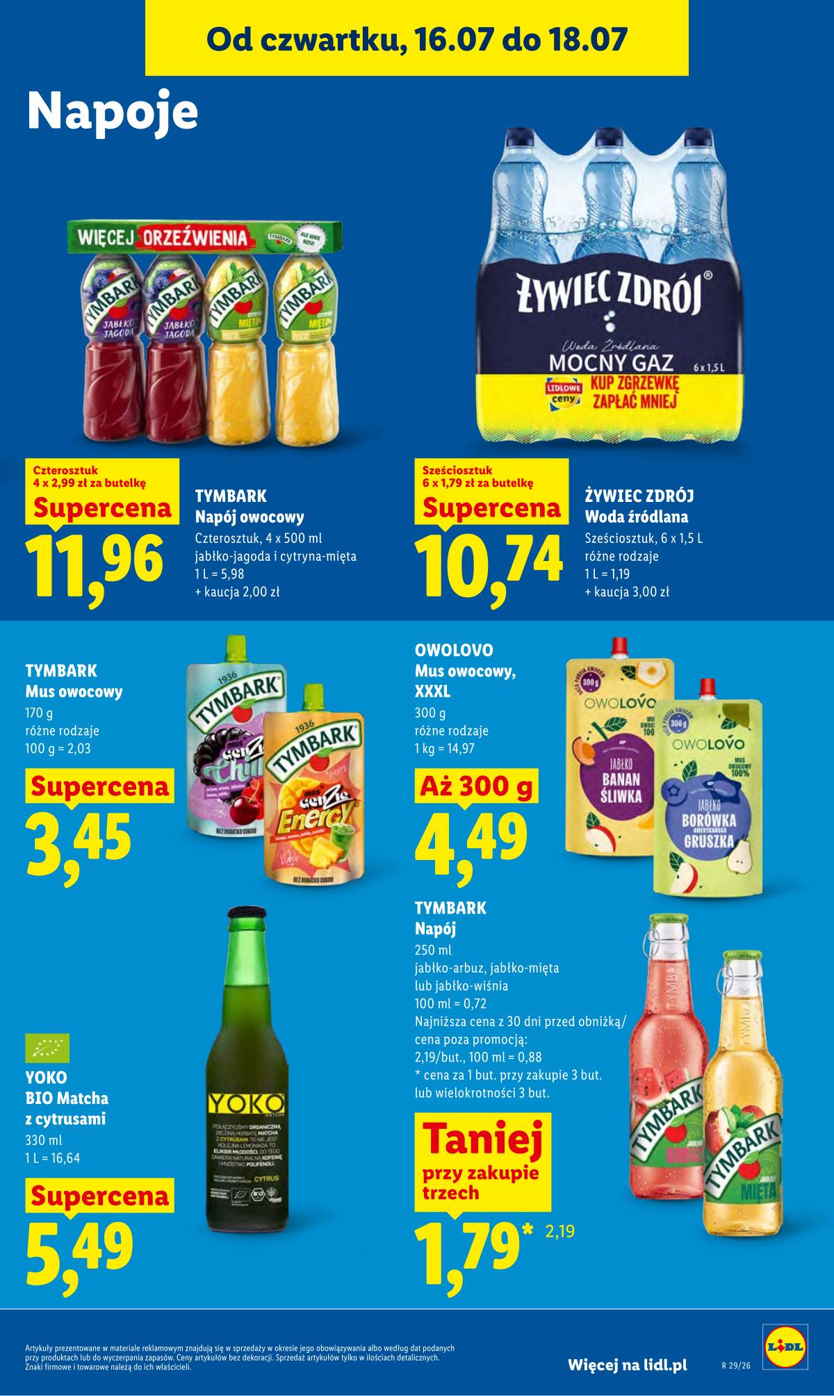 Lidl Lenkija - Gazetka ważna od 16.07 do 18.07 77 puslapis