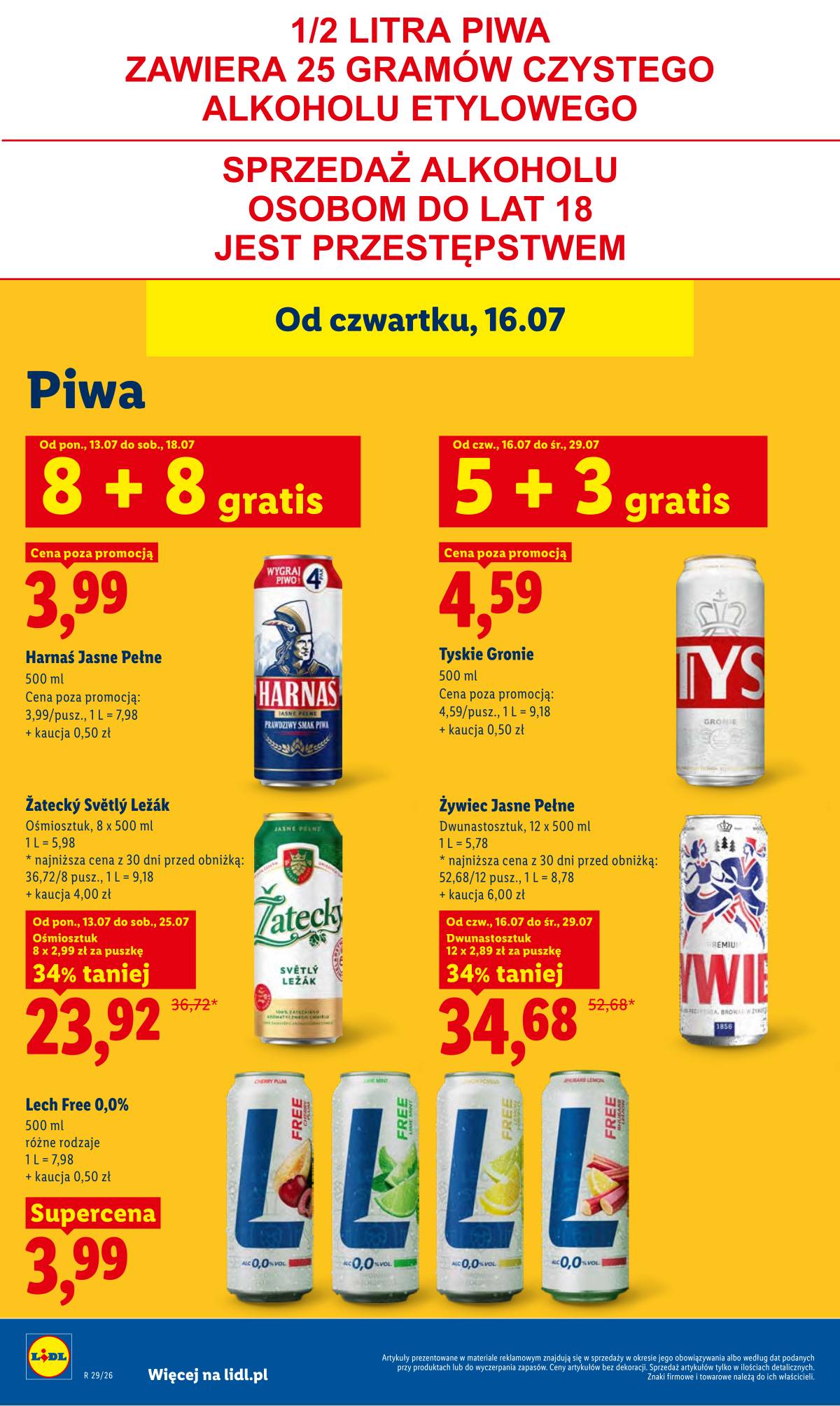 Lidl Lenkija - Gazetka ważna od 16.07 do 18.07 80 puslapis