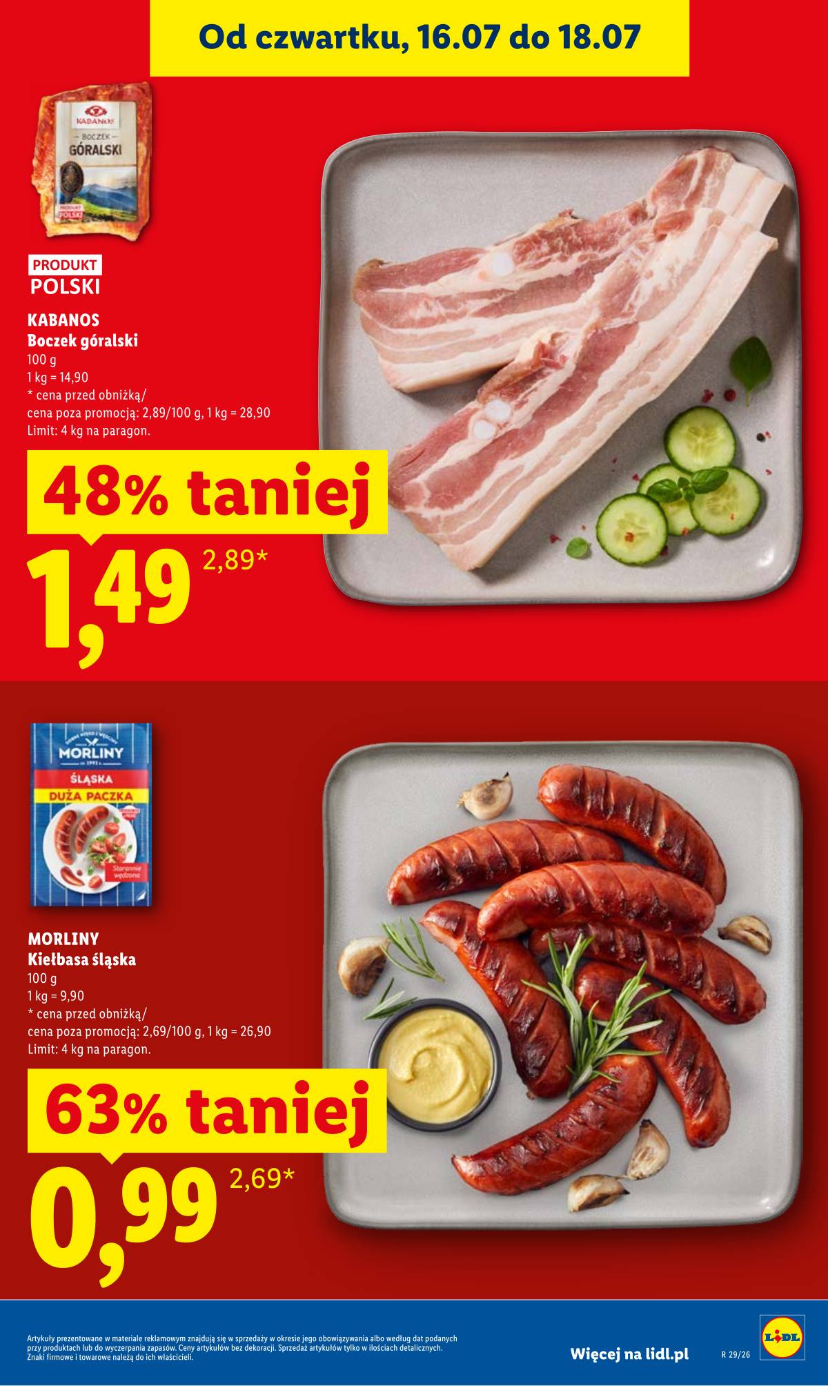 Lidl Lenkija - Gazetka ważna od 16.07 do 18.07 9 puslapis
